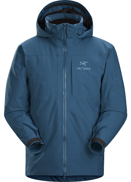 blue arcteryx jacket