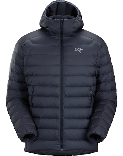 Cerium Hoody by Arc'teryx, innovative design meets sustainable materials for alpine adventures.