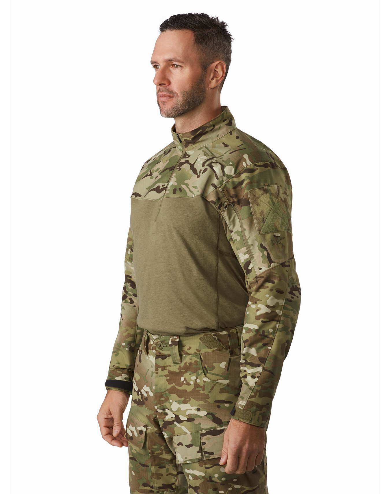 Assault Shirt AR MultiCam Gen 2 Multicam Side View