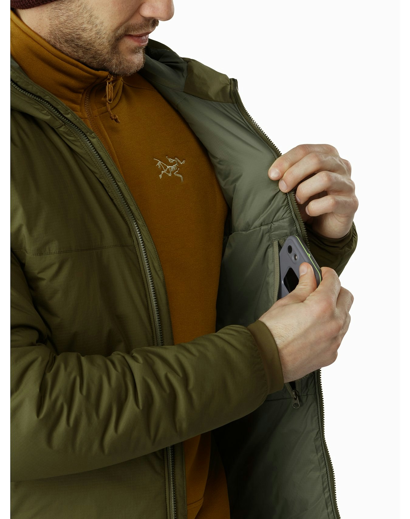 atom ar hoody bushwhack