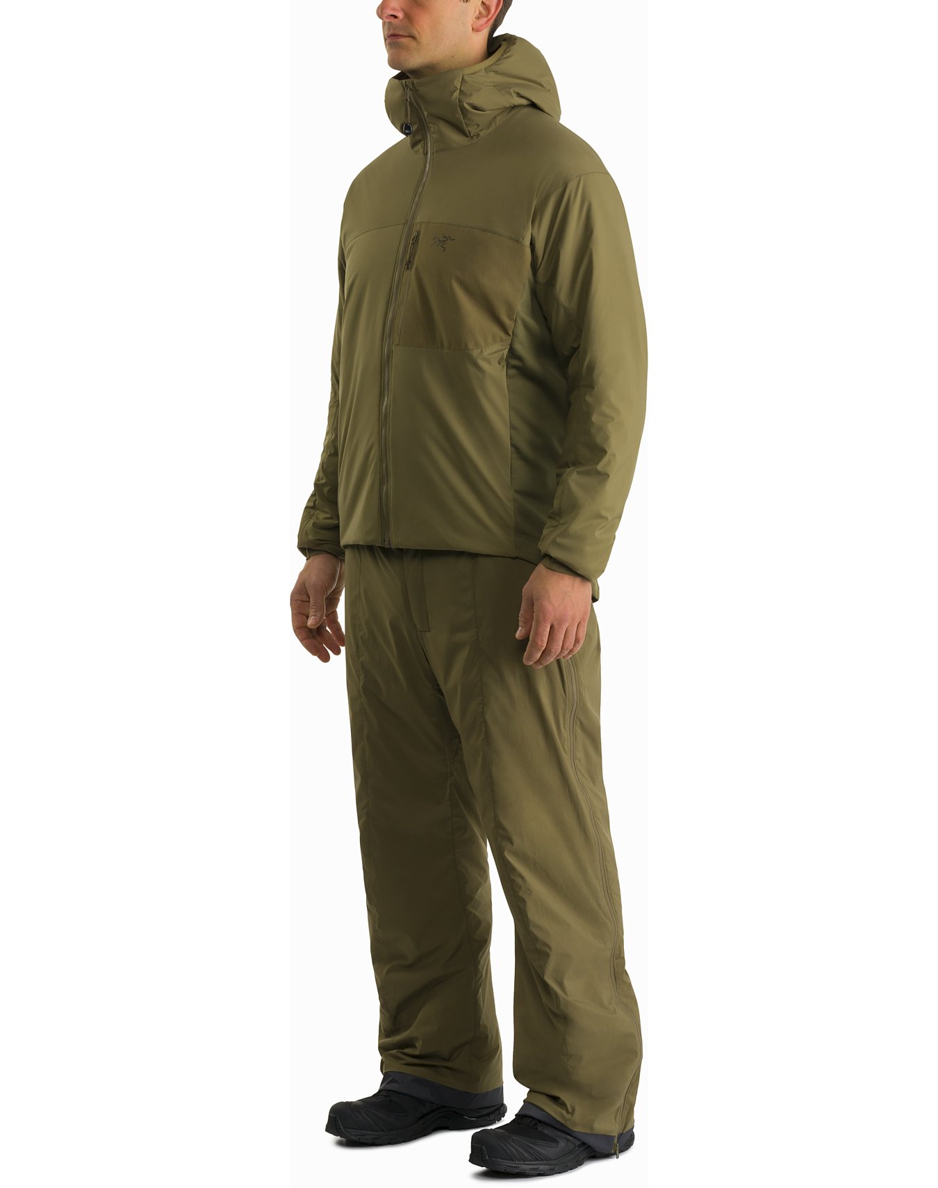 Atom lt hoody top leaf men's