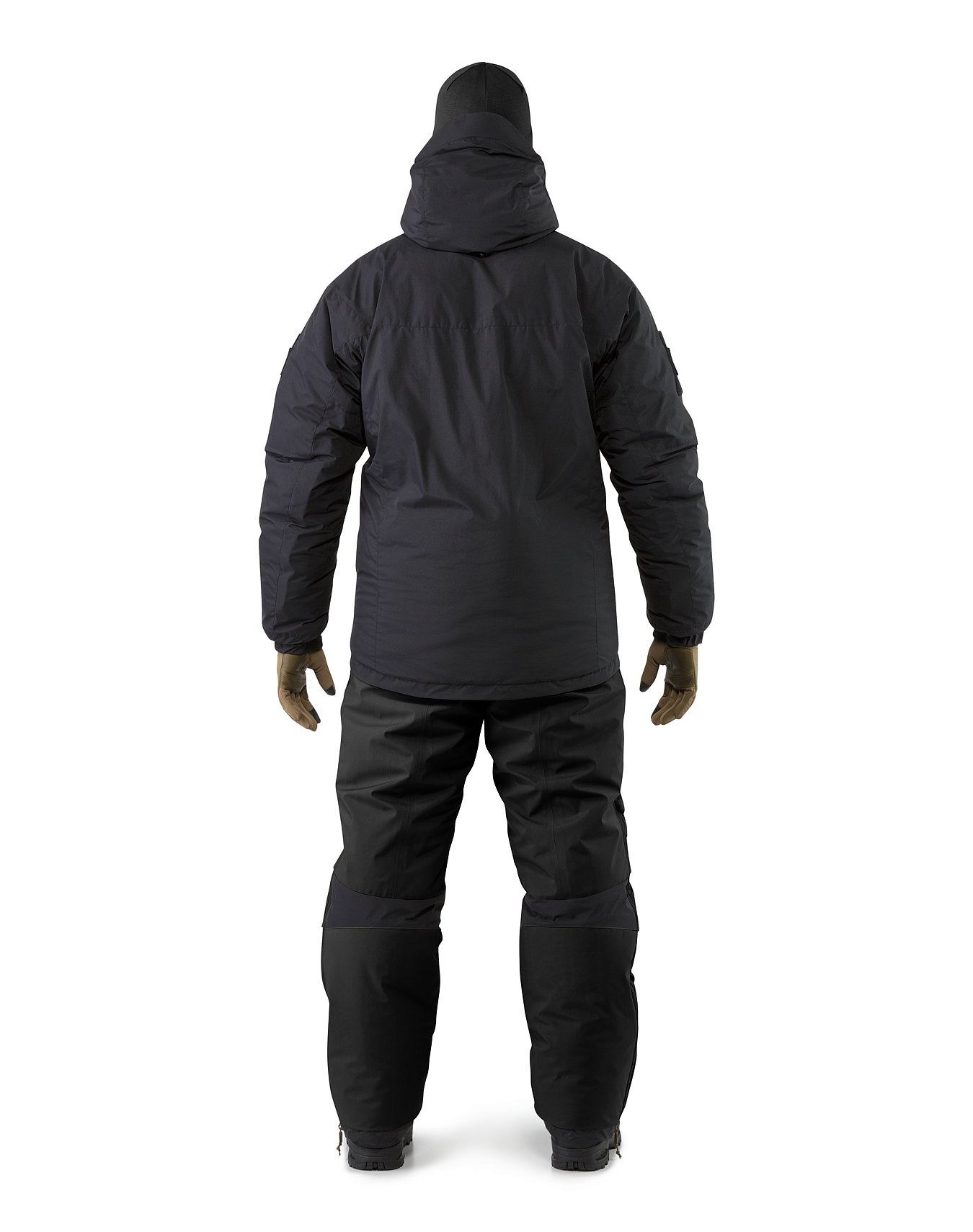 Cold WX Pant SV Black Jacket And Pant Combination Back View