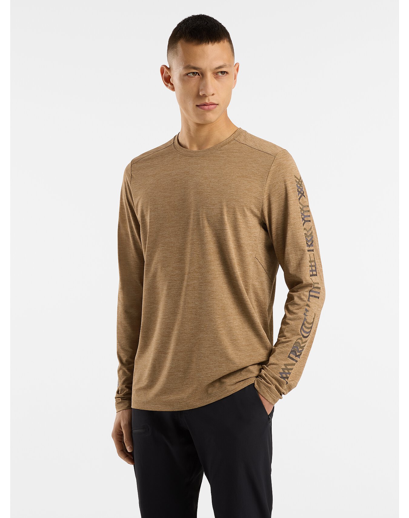 Cormac Logo Crew Neck Shirt LS Men's | Arc'teryx Outlet