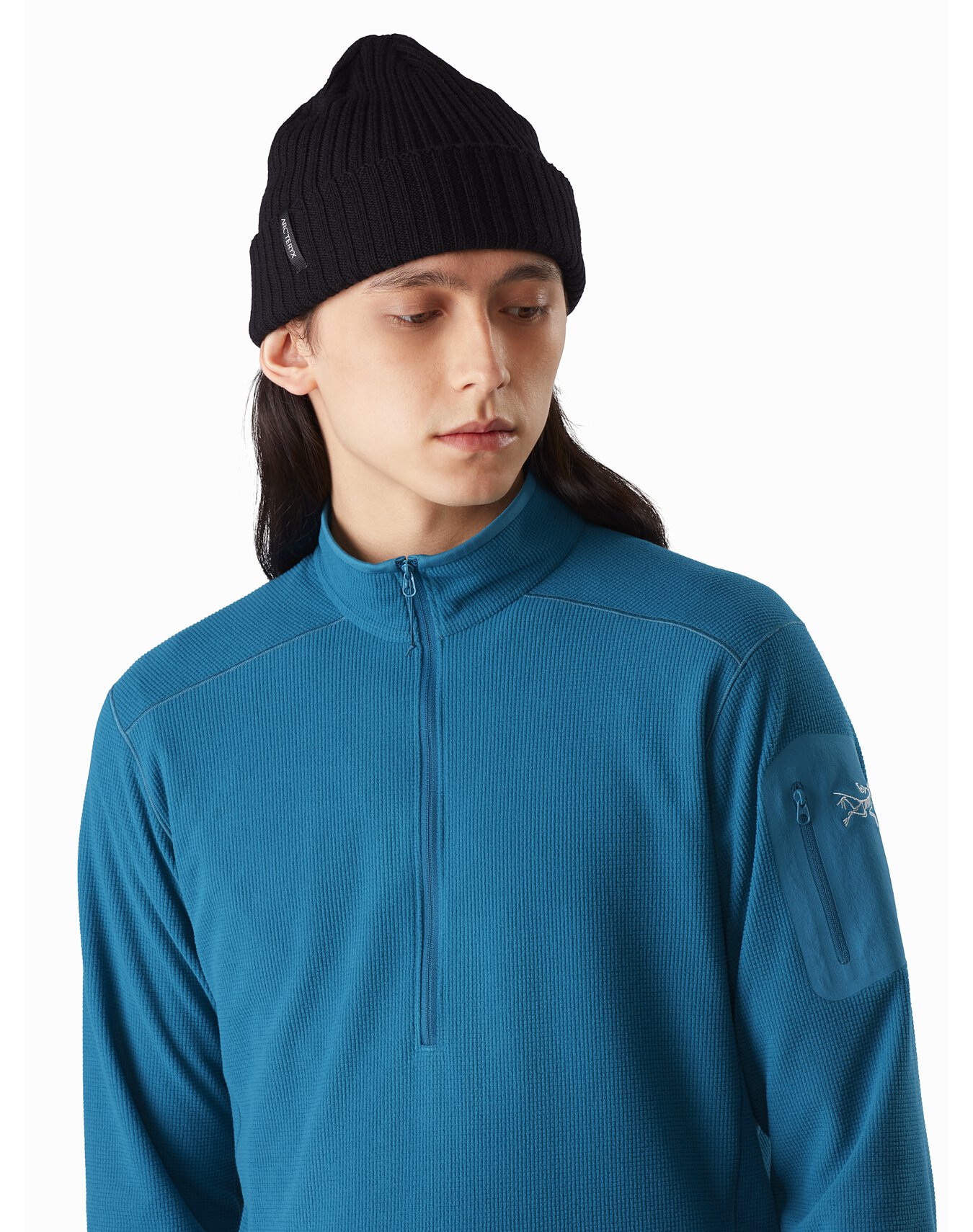 arcteryx delta lt zip neck men's