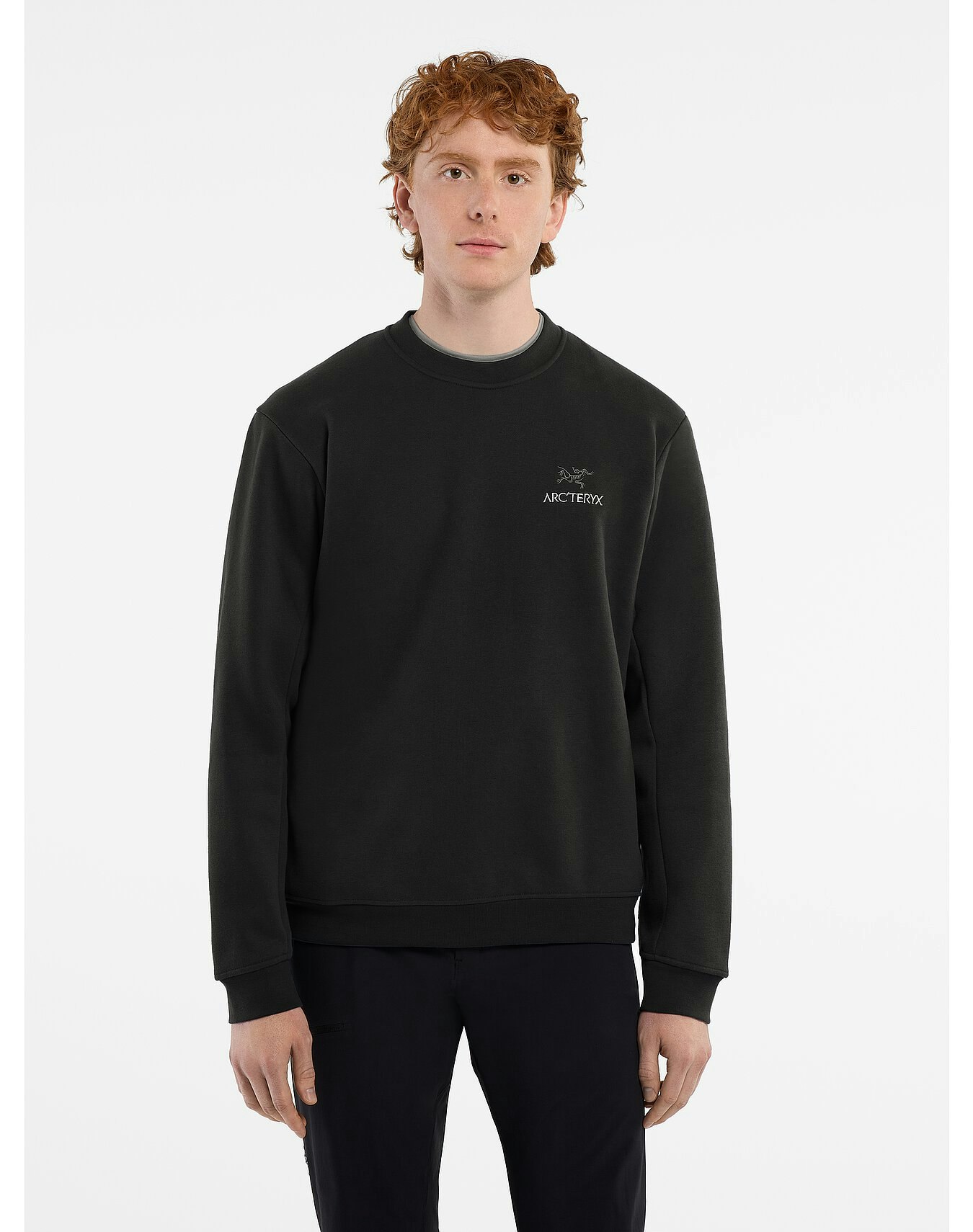 Emblem Fleece Crew Neck Pullover Men's | Arc'teryx