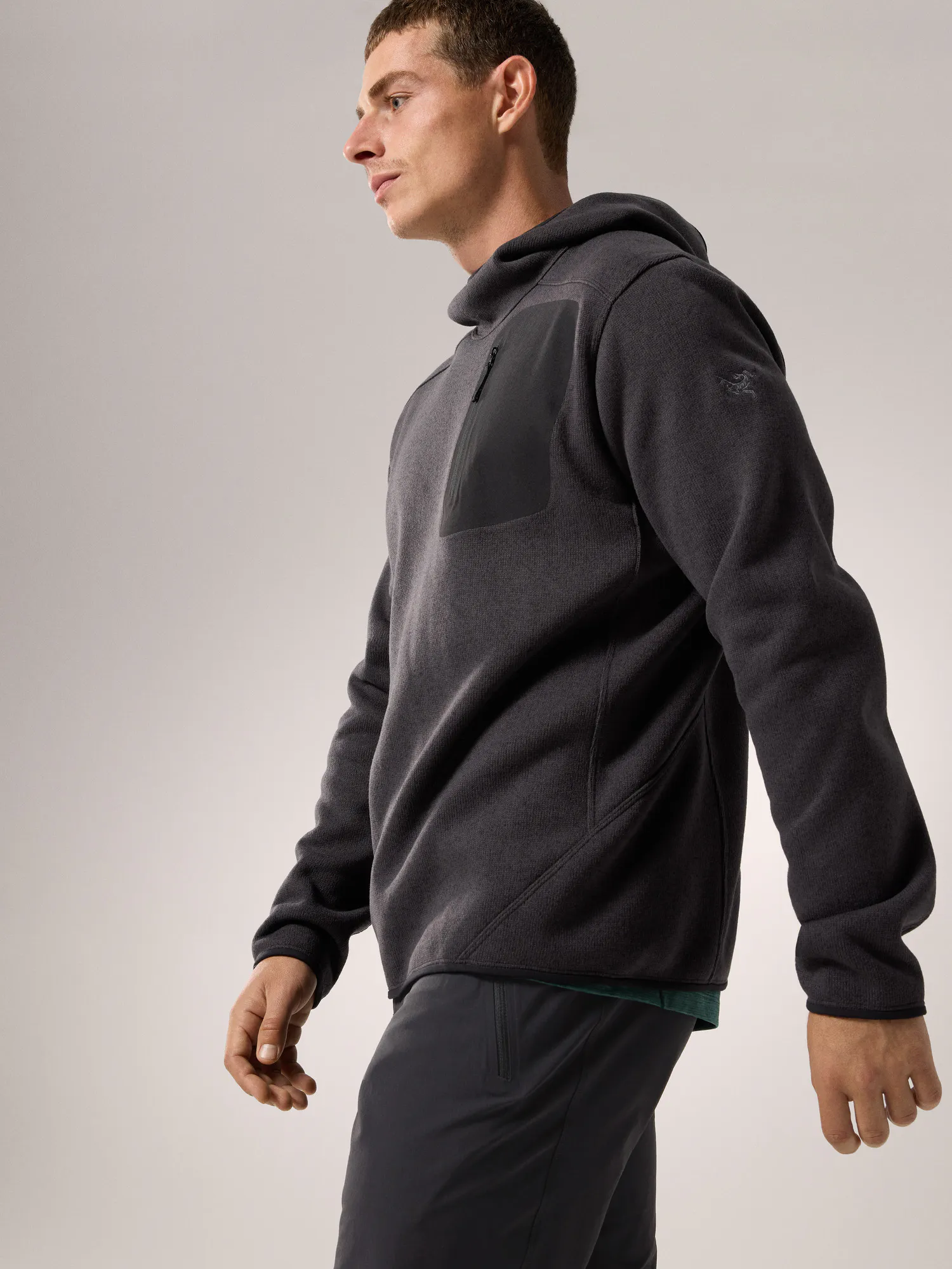 ARC'TERYX コバートプルオーバーフーディM BlackHeather/M