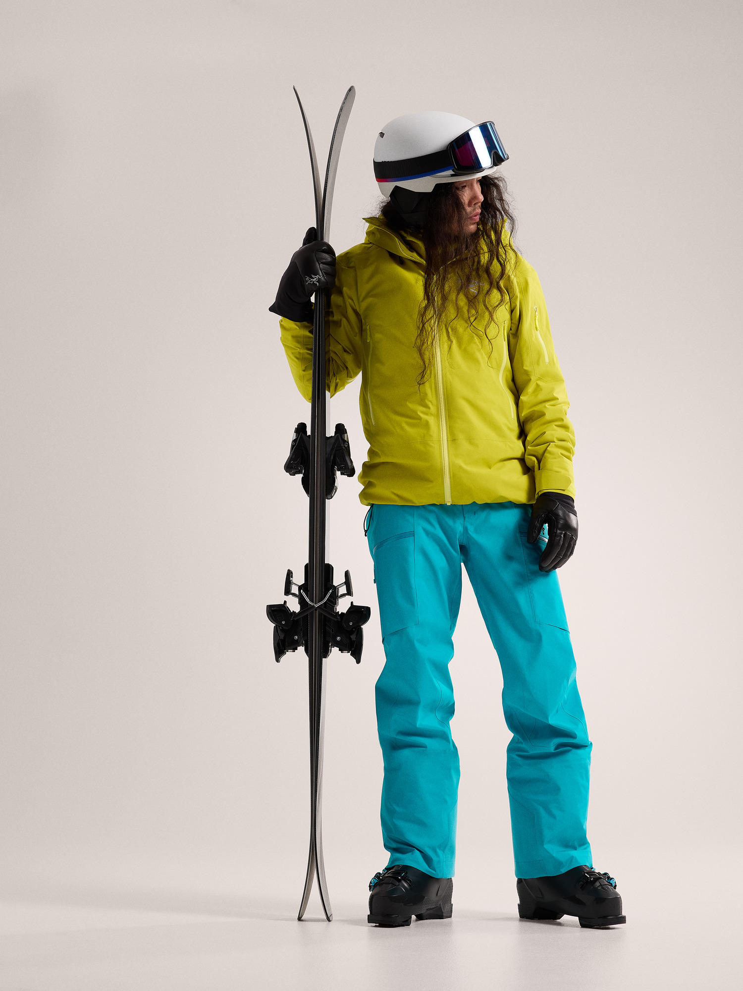 Sabre Pant Blue Tetra Full Body