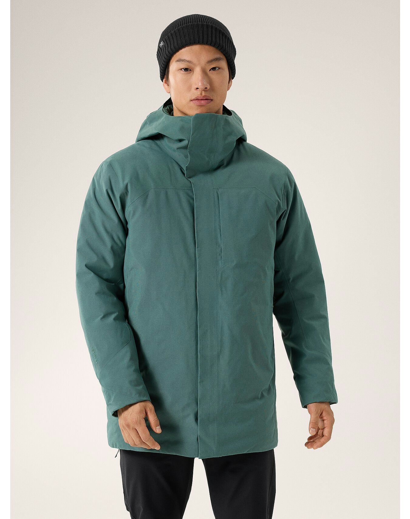 Long Hooded Down Gore-Tex® 2L Feather Parka categories