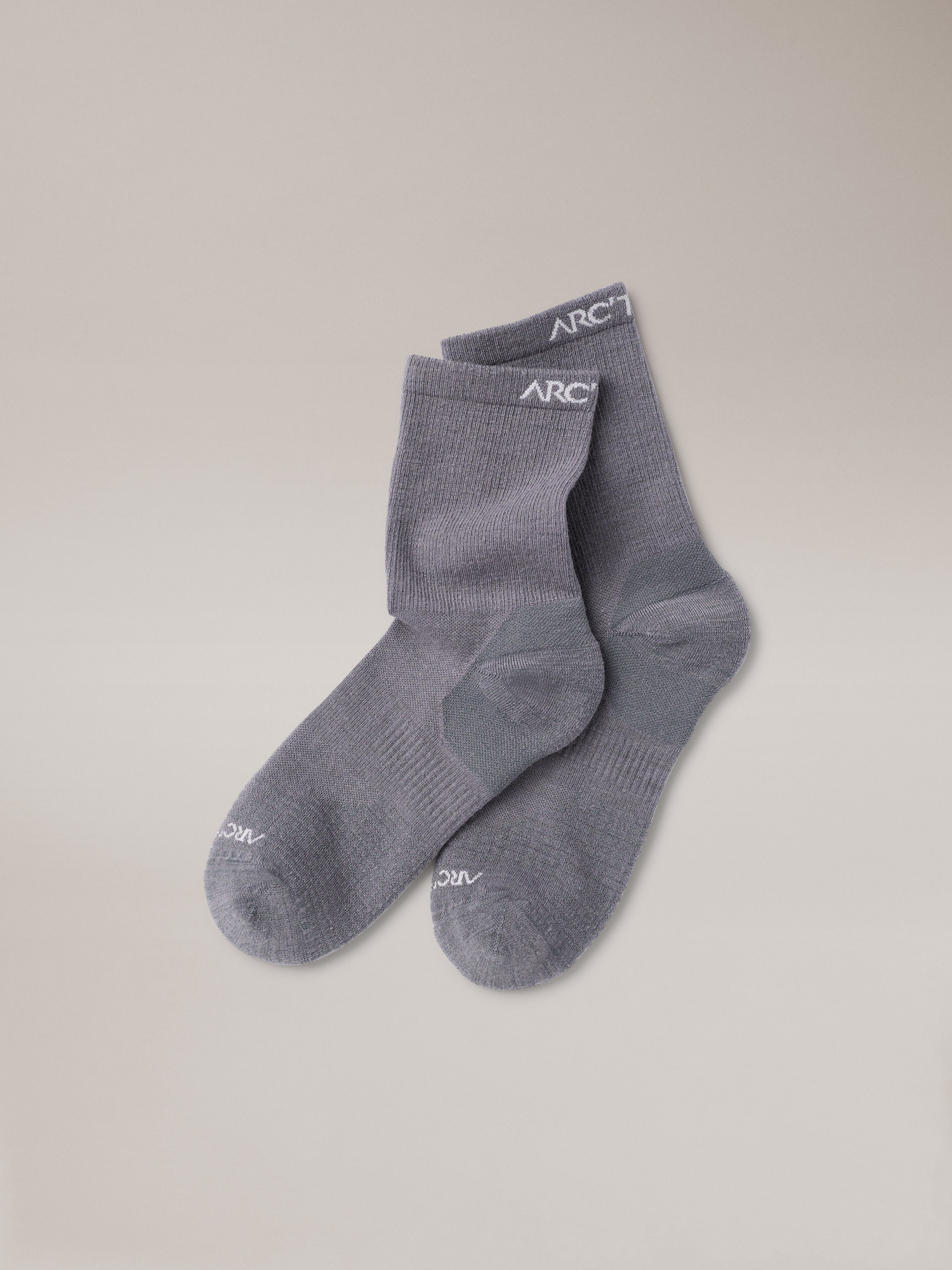 Merino Wool 3/4 Crew Sock Macro Flat