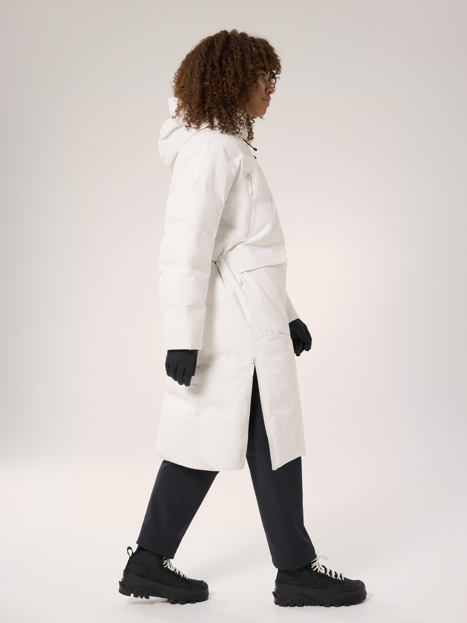 Liatris Down Parka Women's Arctic Silk Side View