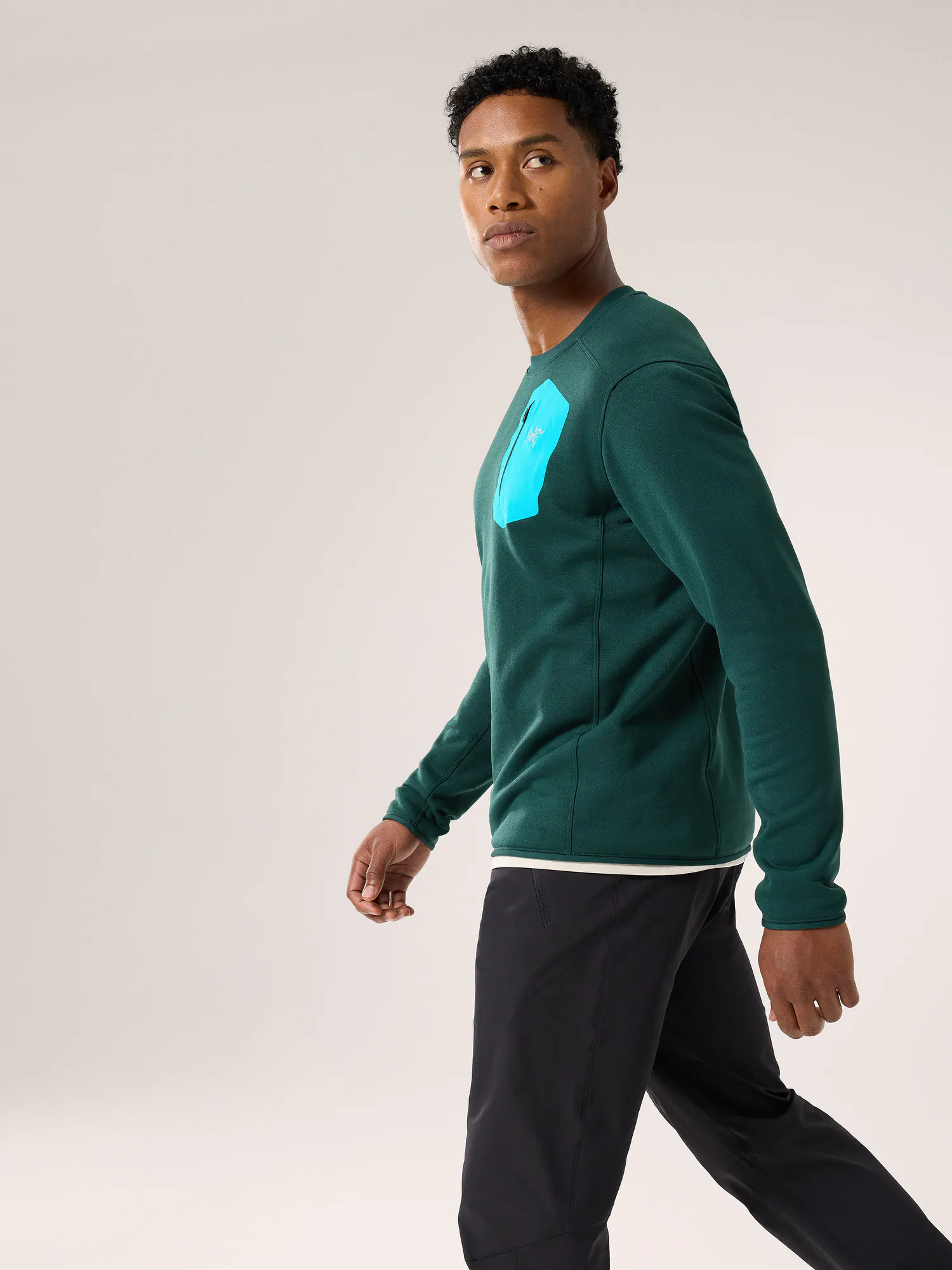 Kyanite Crew Neck Pullover Men