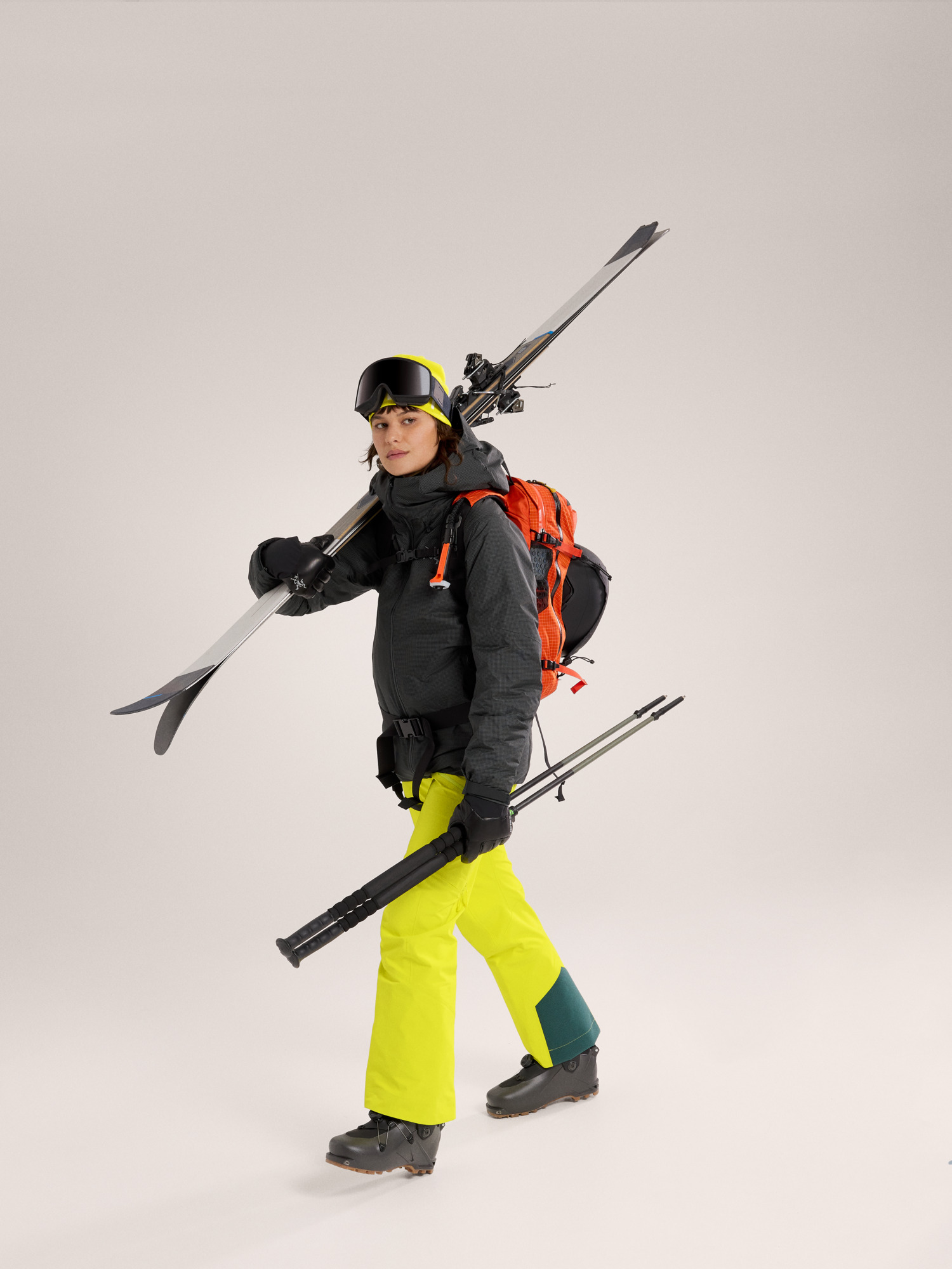 Rush Insulated Jacket Women's Black Full Body