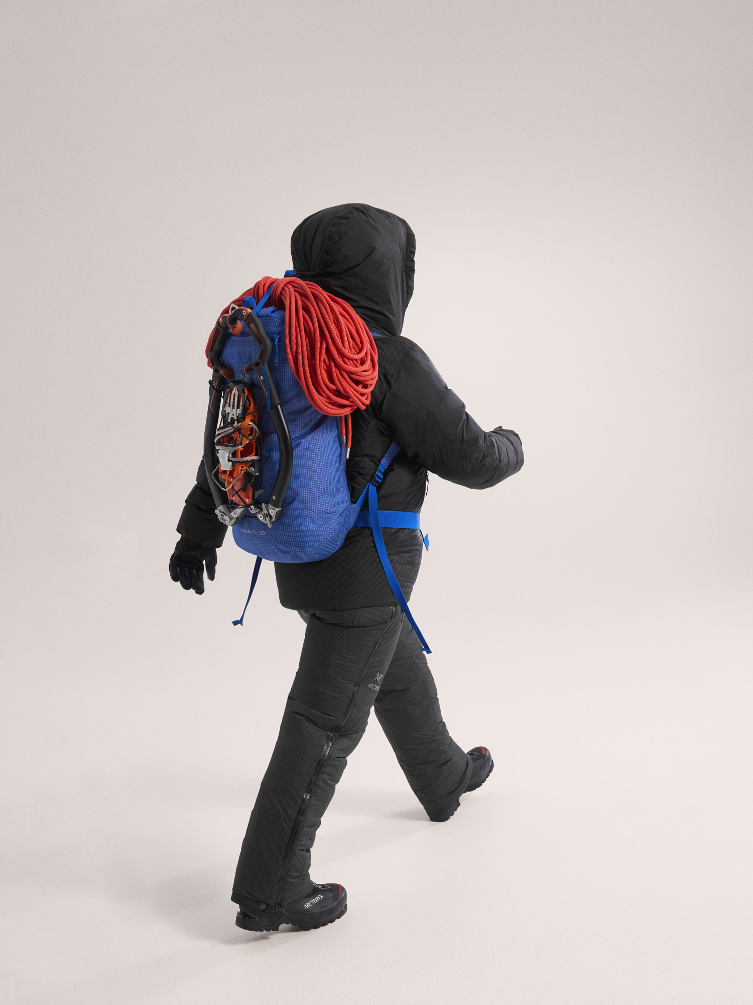 Alpha Parka Women's Black Full Body