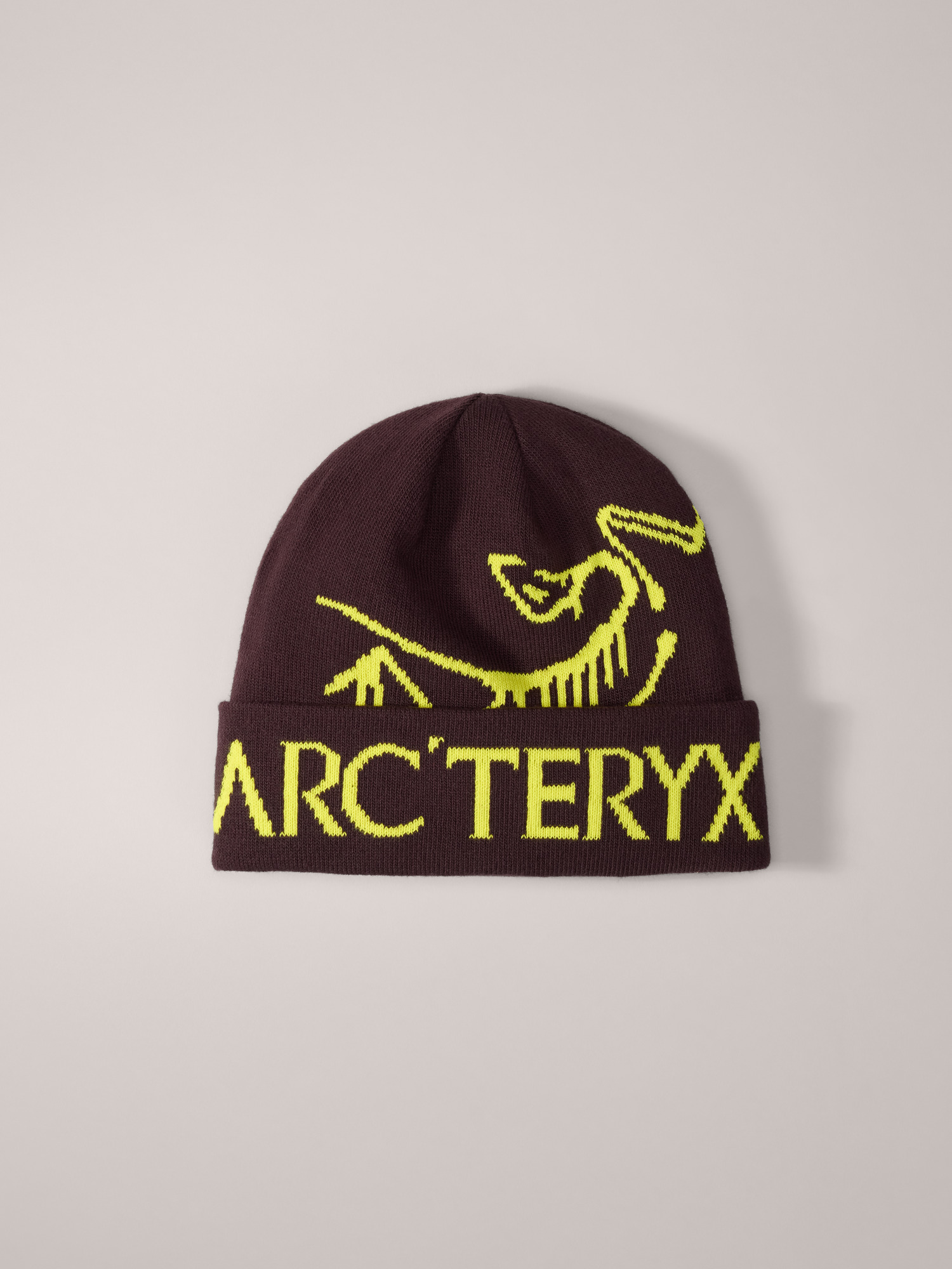 Arcteryx Roll hotsell Down Logo Beanie Bird Word Touque