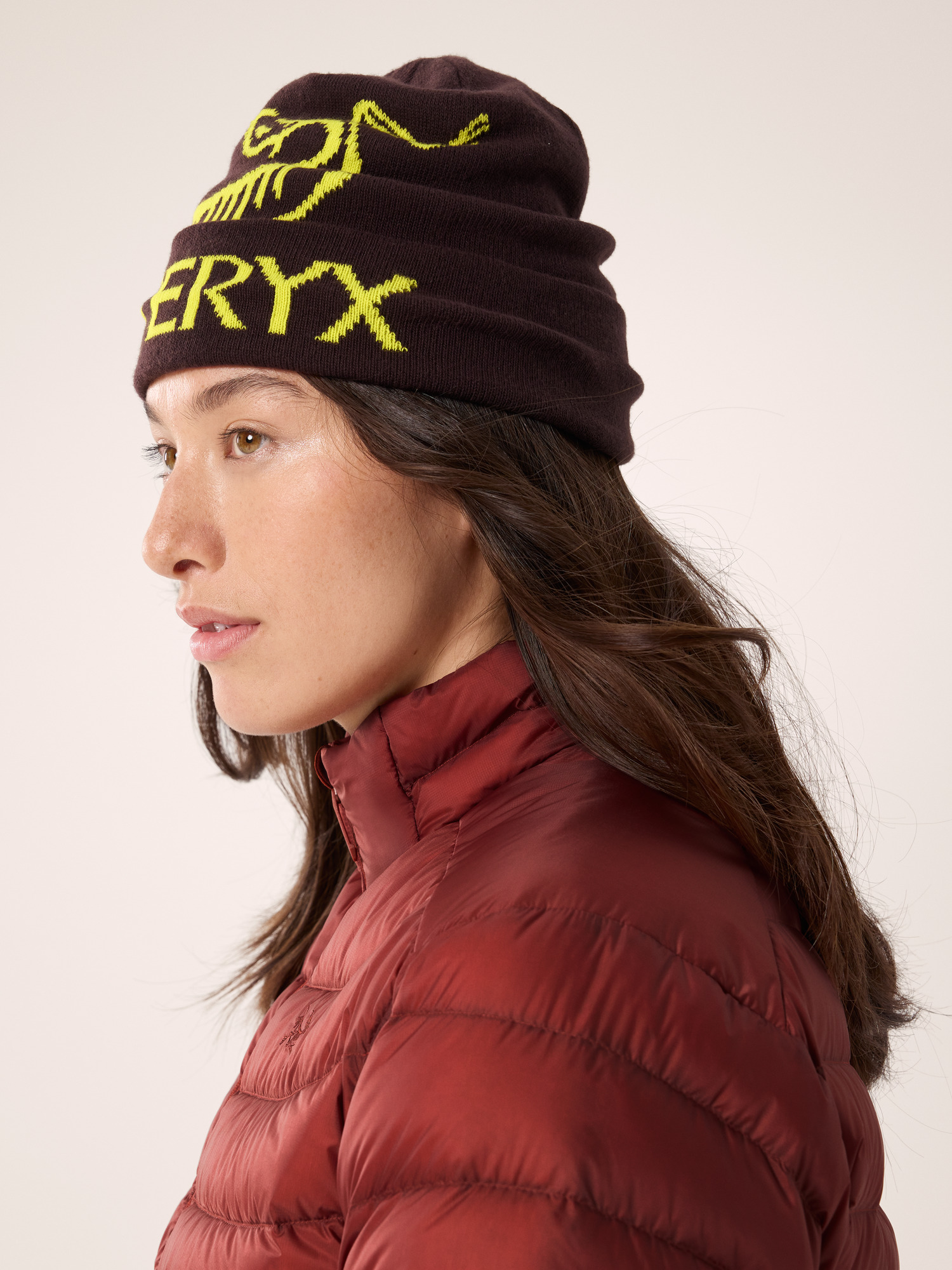 Arcteryx Roll Down Logo Beanie Bird hot Word Touque