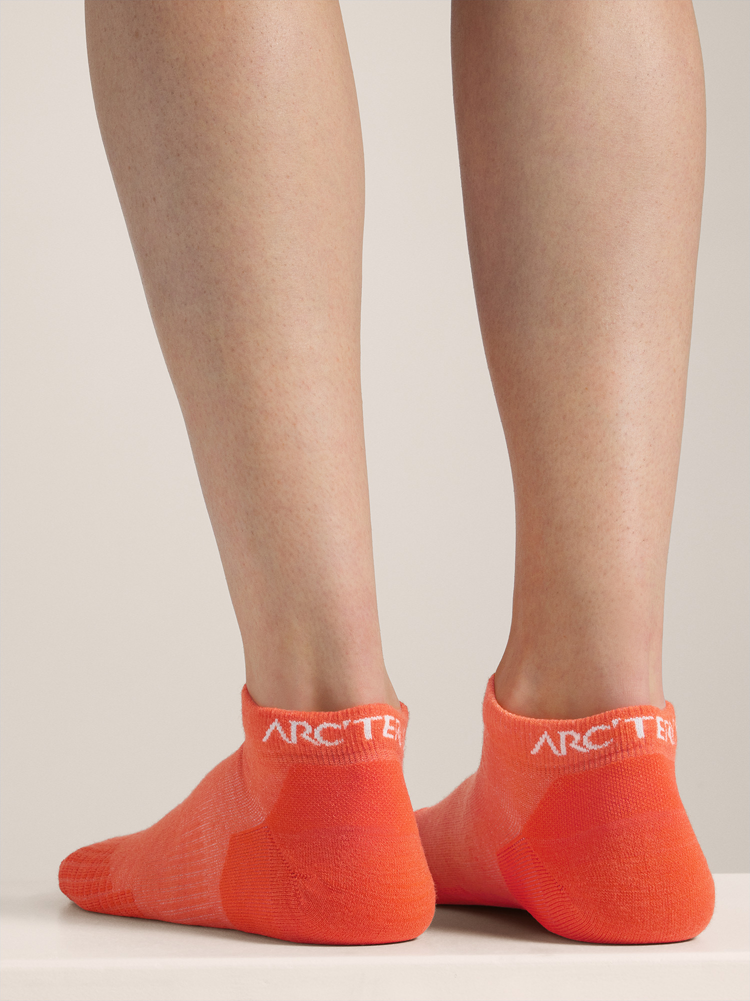 Merino Wool Low Cut Sock Dark Solaris Back View