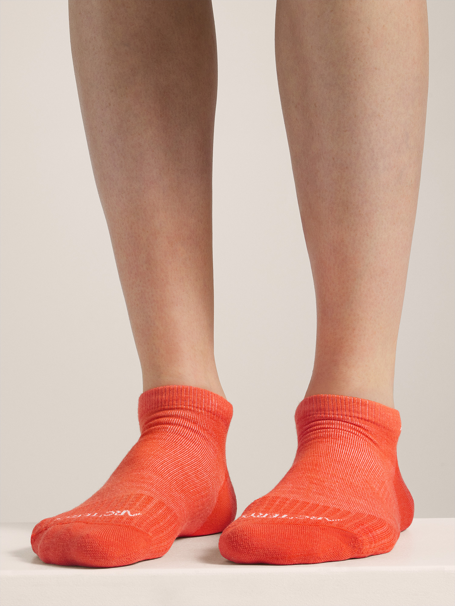 Merino Wool Low Cut Sock Dark Solaris Front View