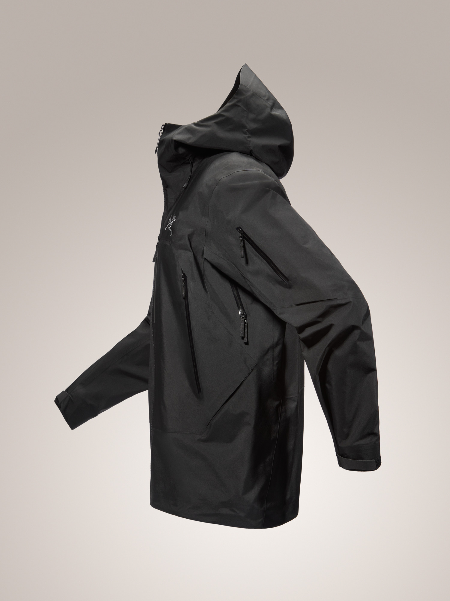 Rush Jacket Black Profile