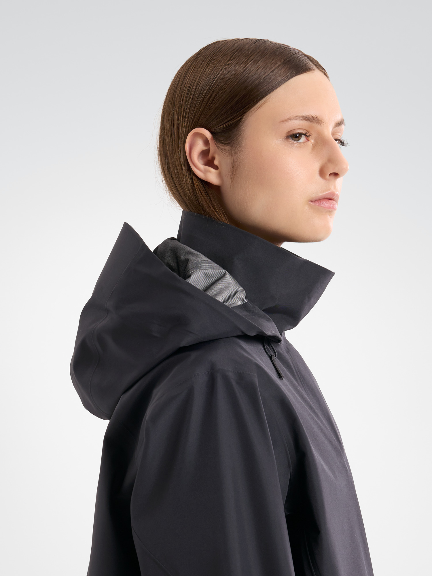 Ifora Coat Women's Black Detail 1