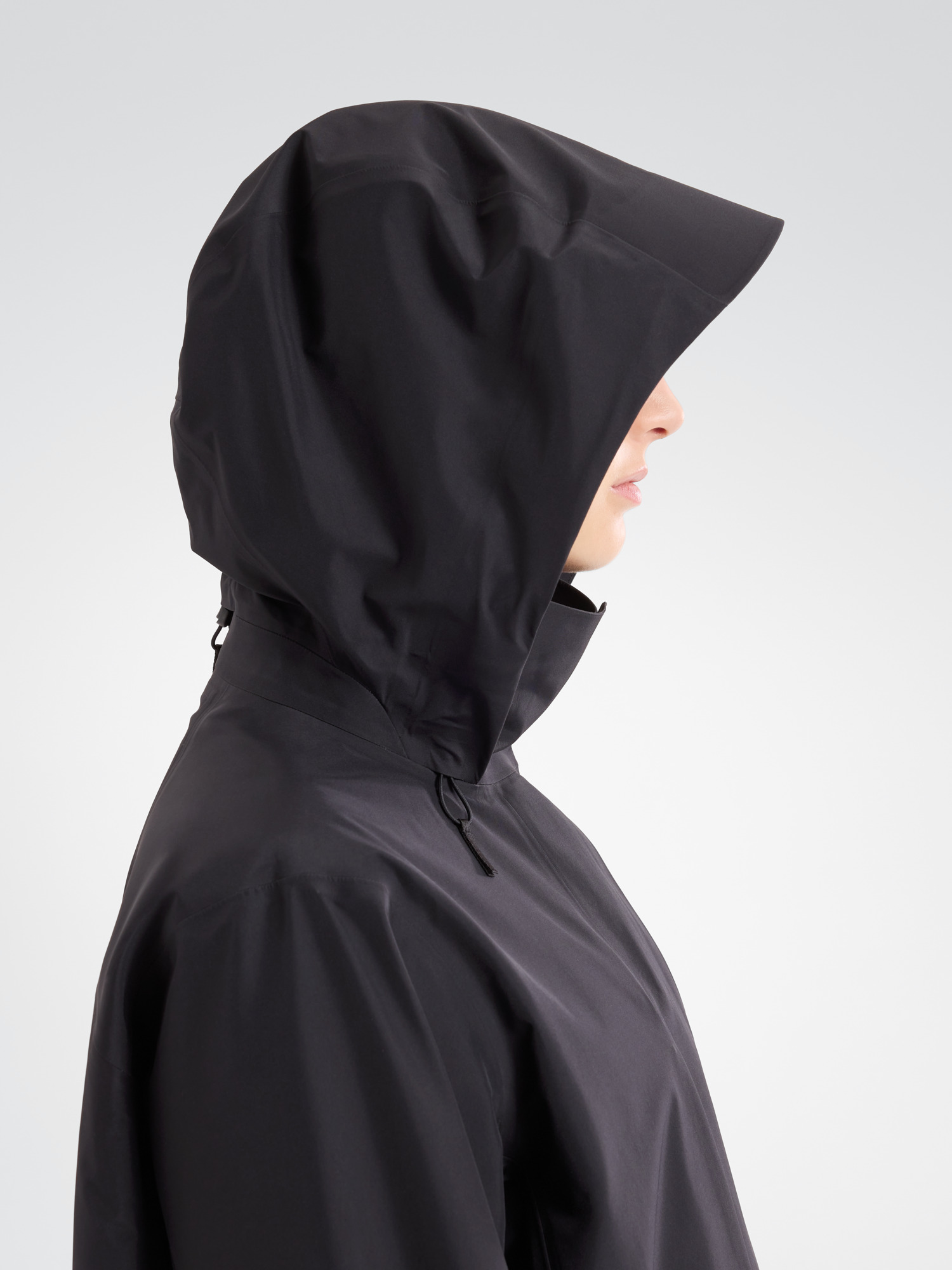 Ifora Coat Women's Black Detail 3