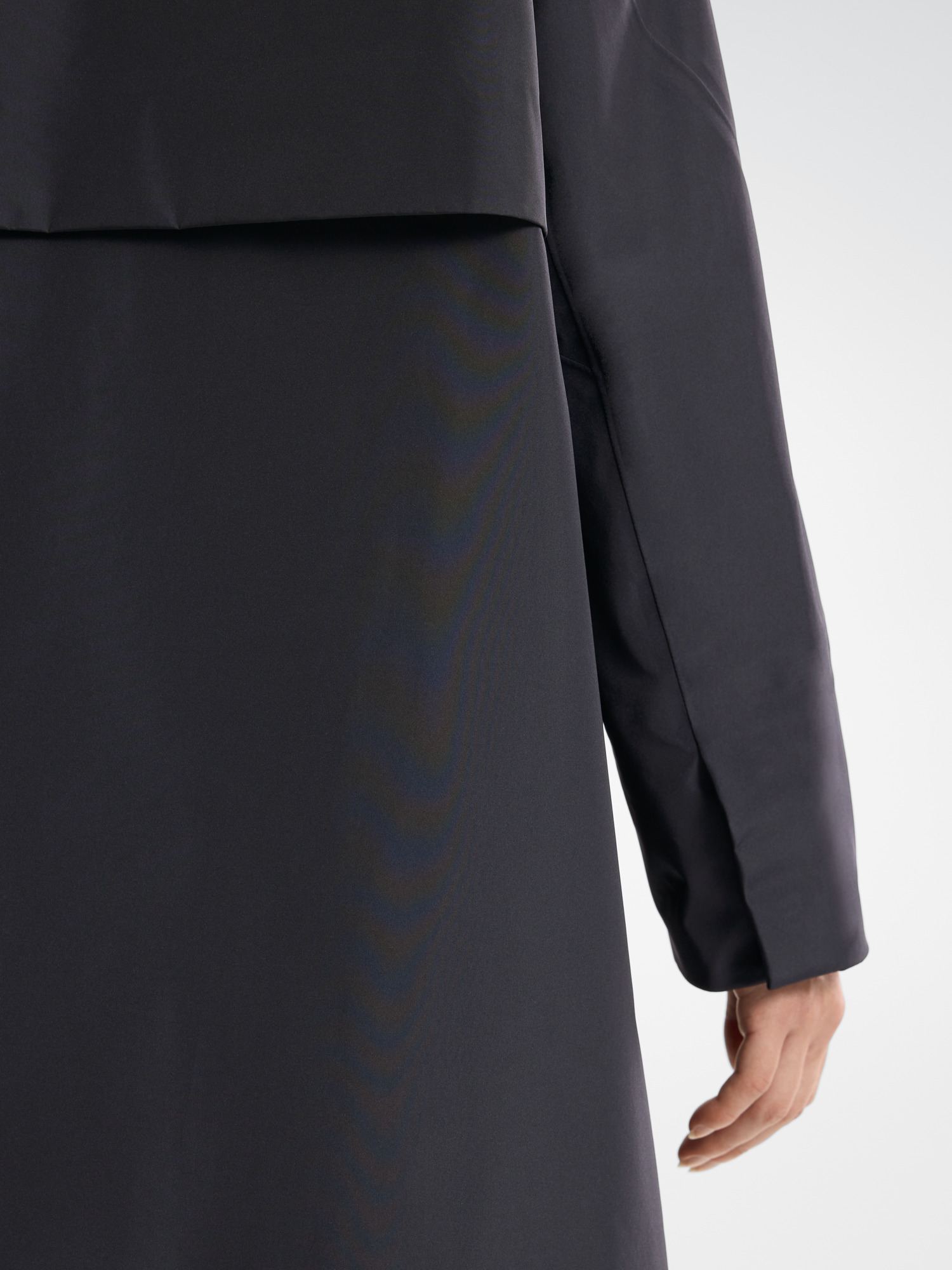 Ifora Coat Women's Black Detail 6