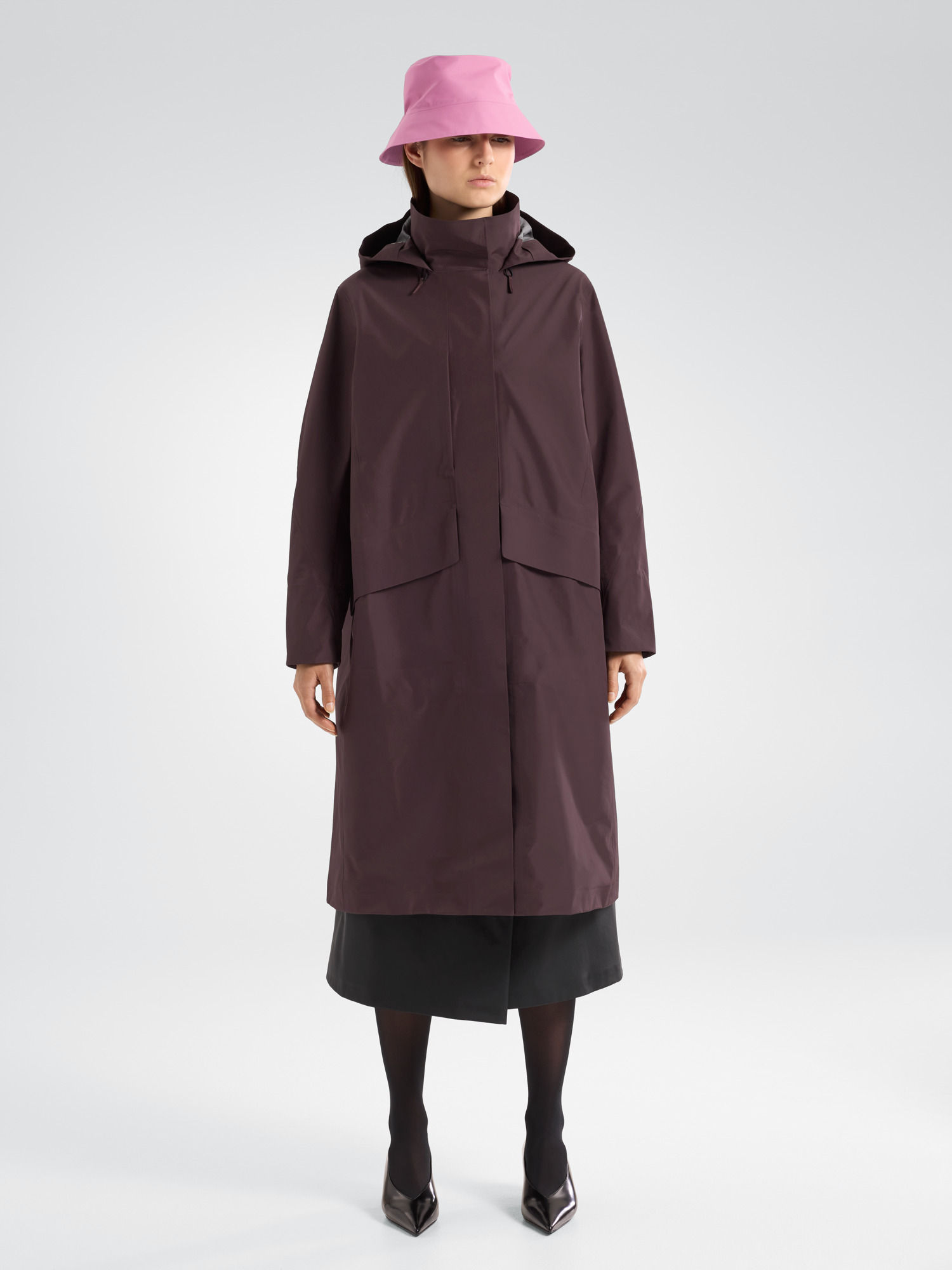 Ifora Coat Women's Phantasm Front View