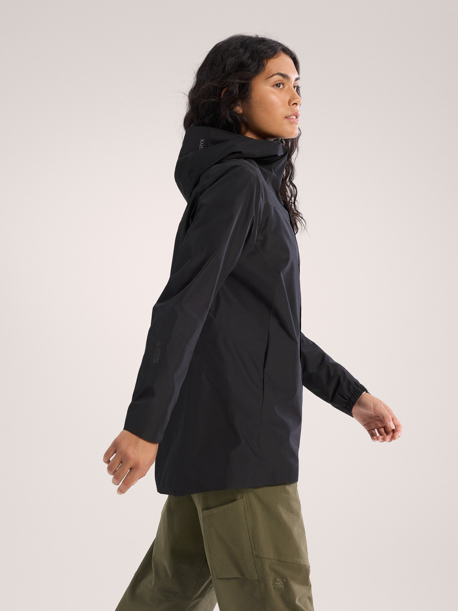 Solano Hoody Women's Black Side View