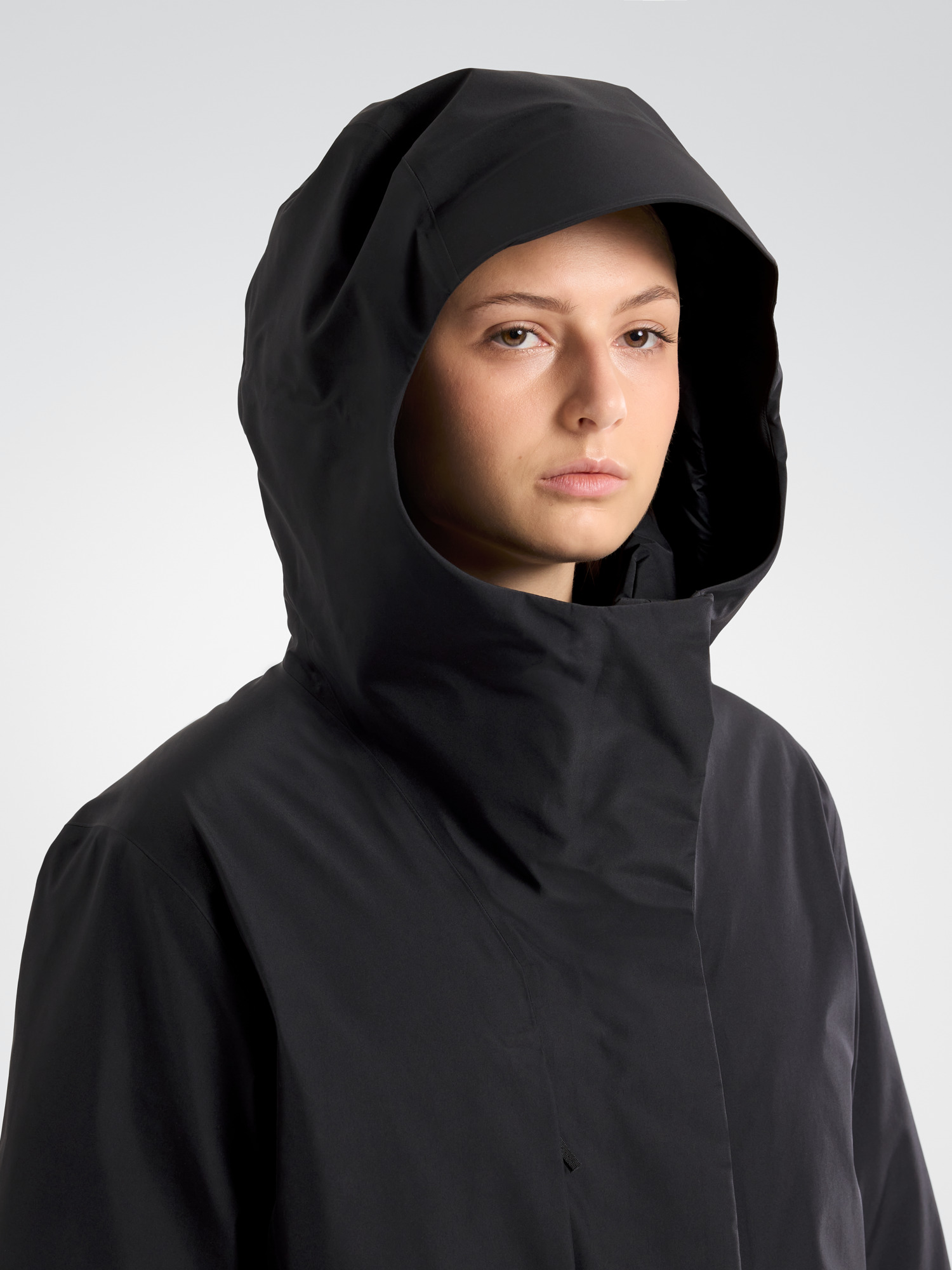 Ifora Down Parka Women's Black Detail 2