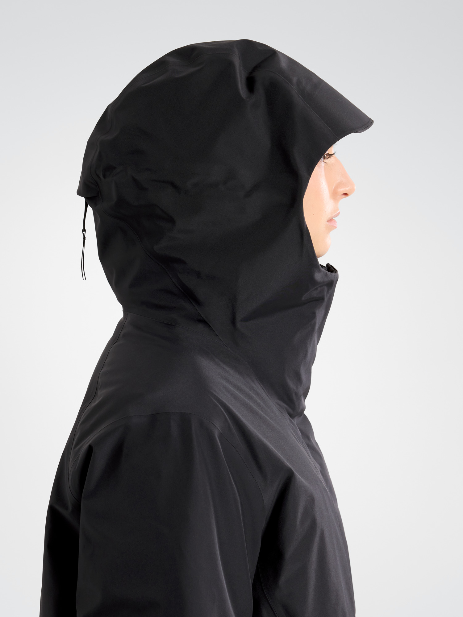 Ifora Down Parka Women's Black Detail 3