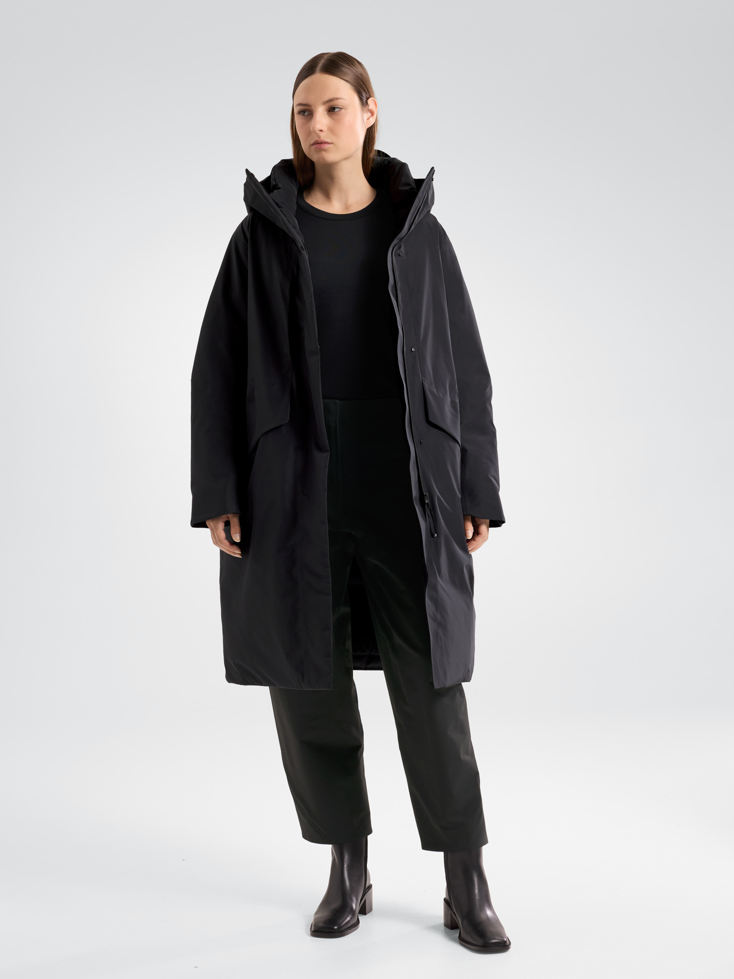 Ifora Down Parka Women's Black Hover