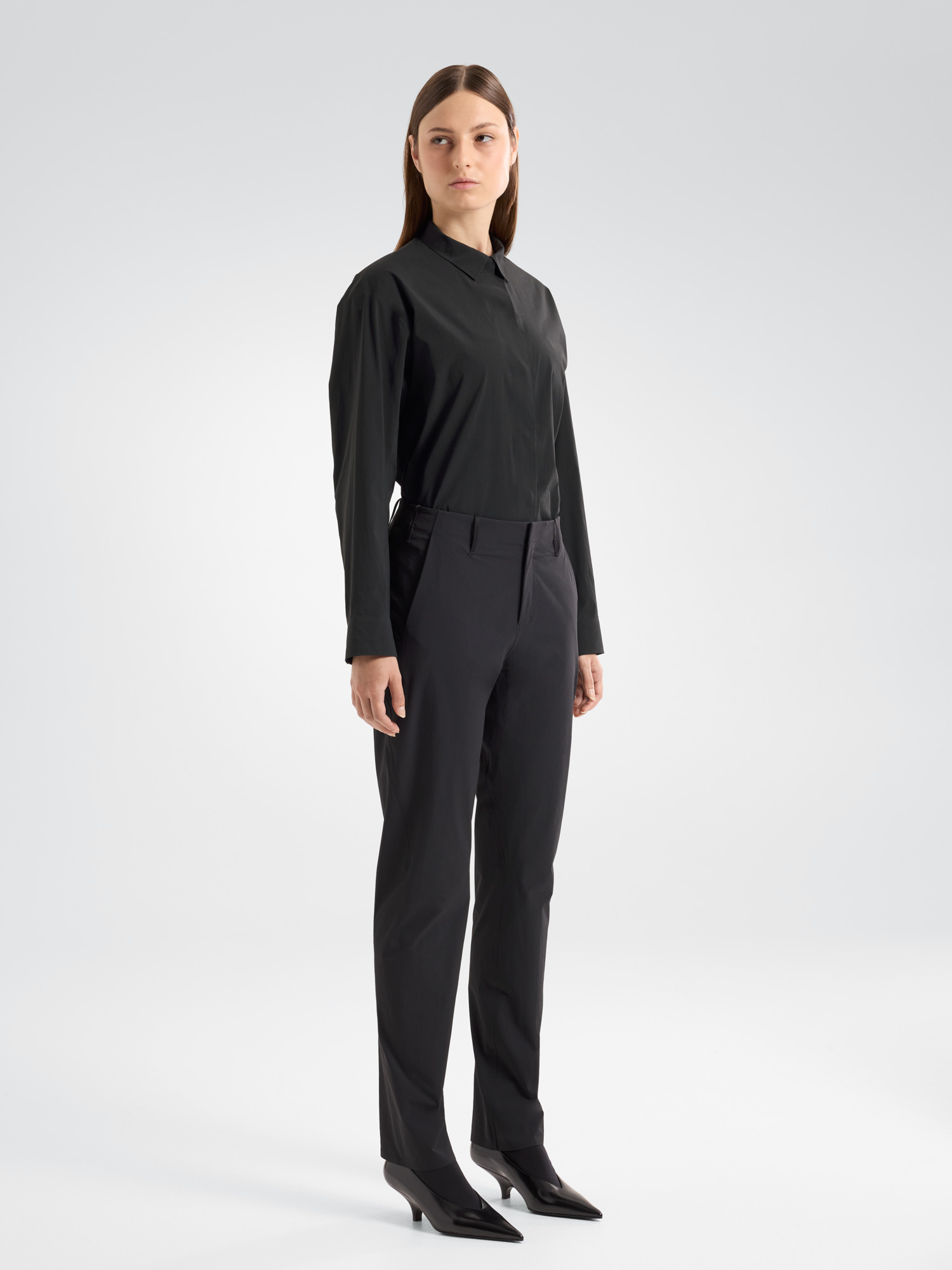 Cella Pant Women's Black 3 4 Front View
