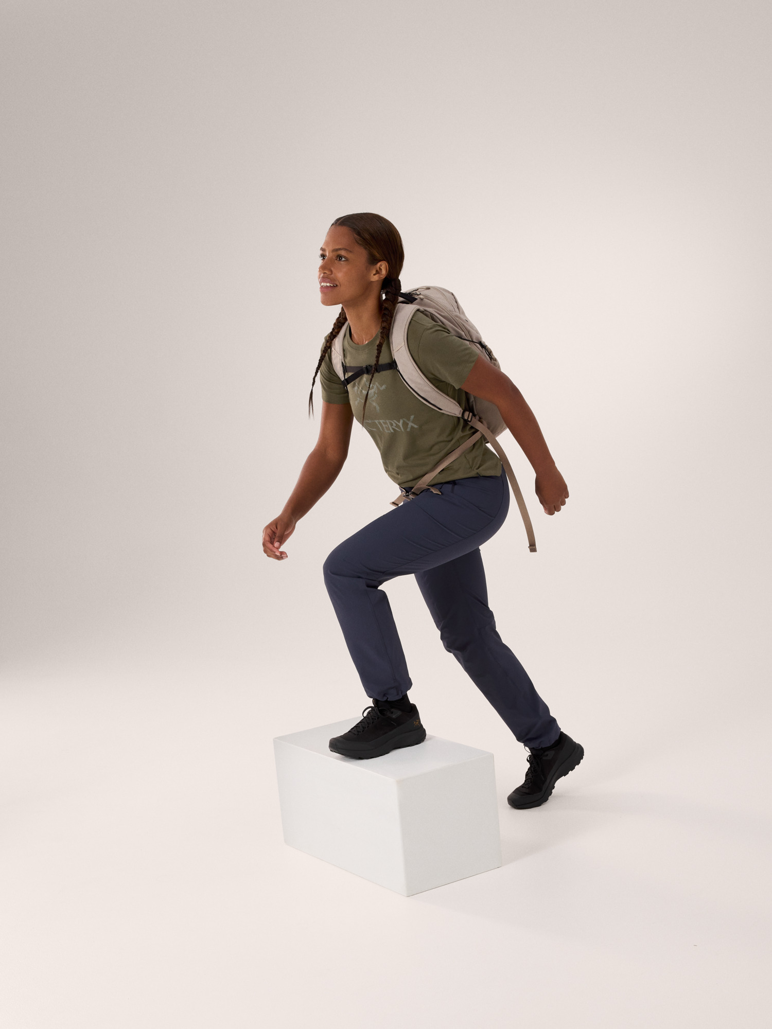 Gamma Pant Women's Black Sapphire Full Body