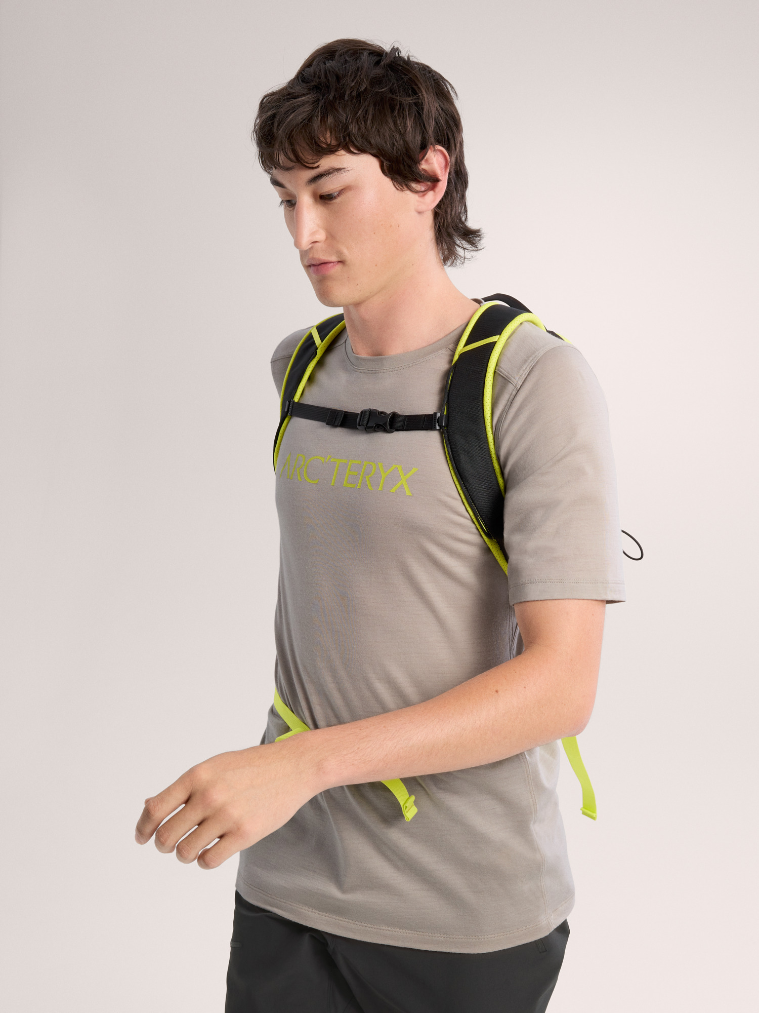 Ionia Merino Wool Arc'Word Logo Shirt SS Rune / Euphoria Hover