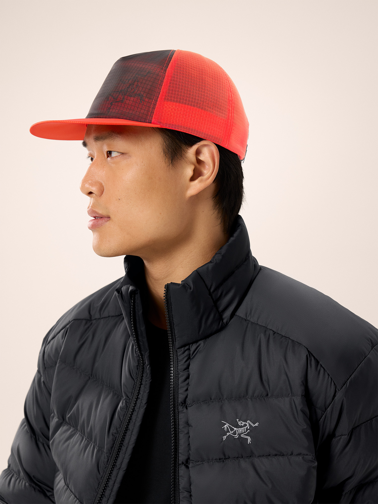 Performance Trucker Hat Solaris / Sequoia Side View