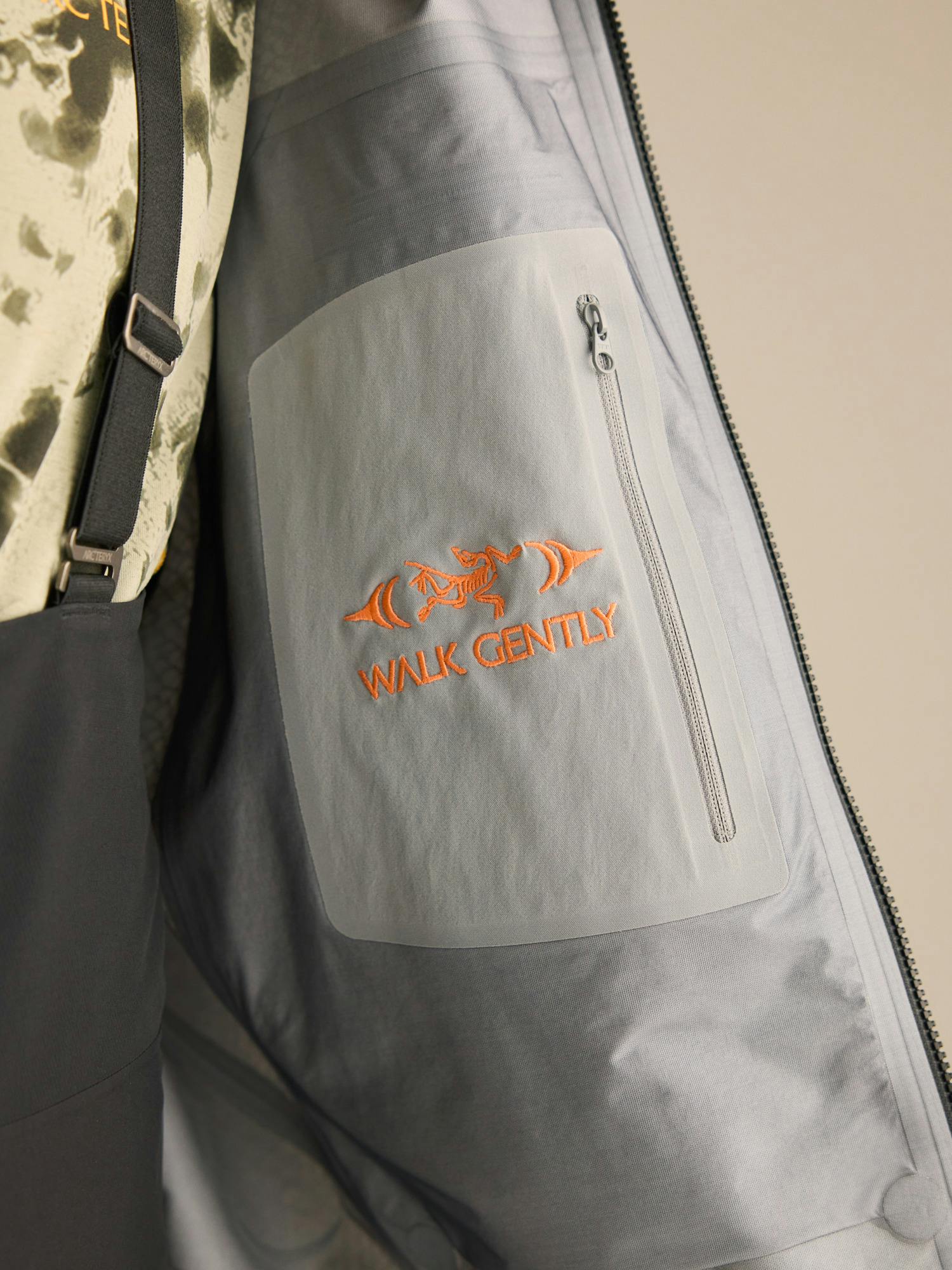 Walk Gently Beta SL Jacket Salmon Skin Detail 4