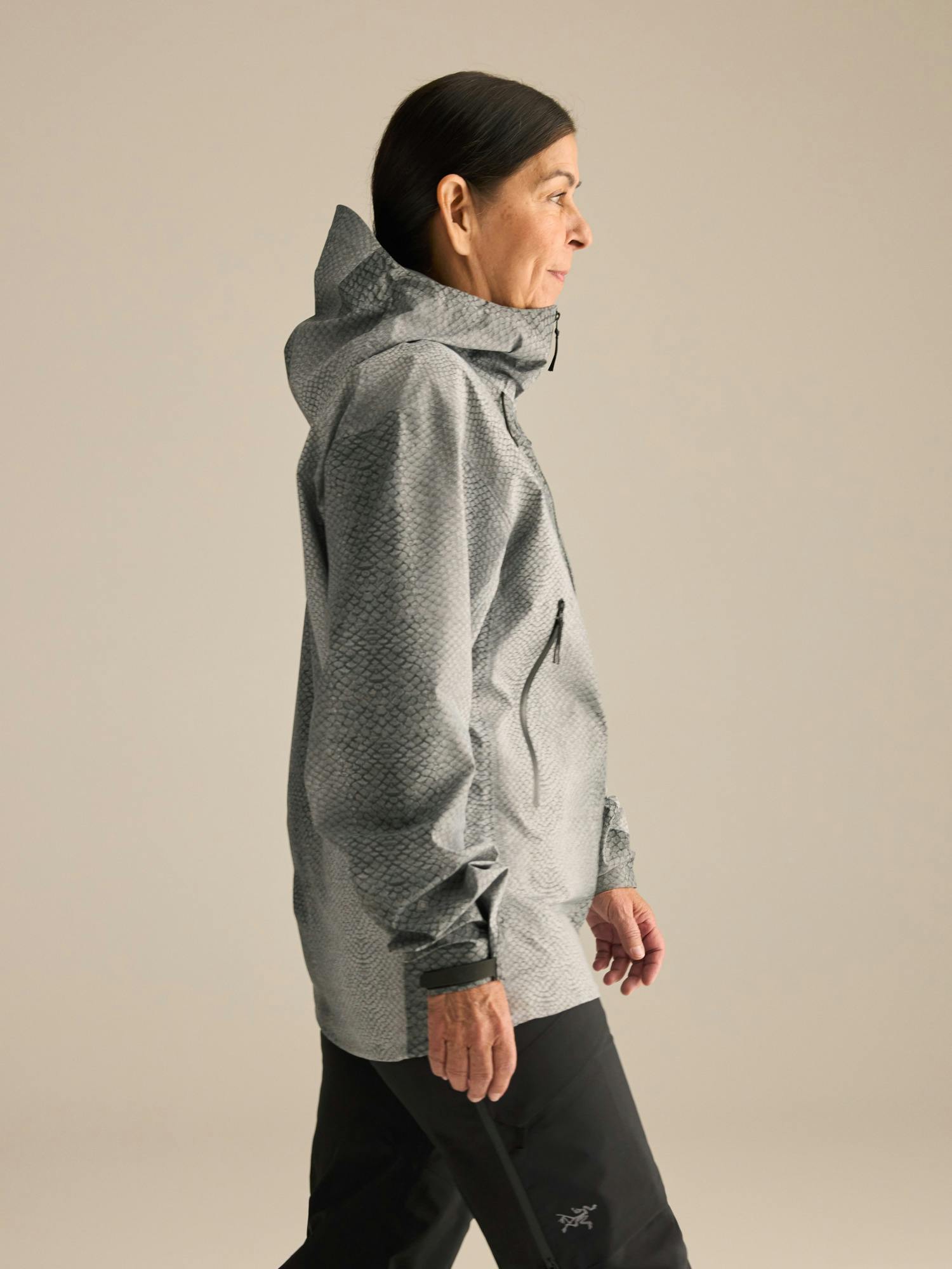 Walk Gently Beta SL Jacket Salmon Skin Side View