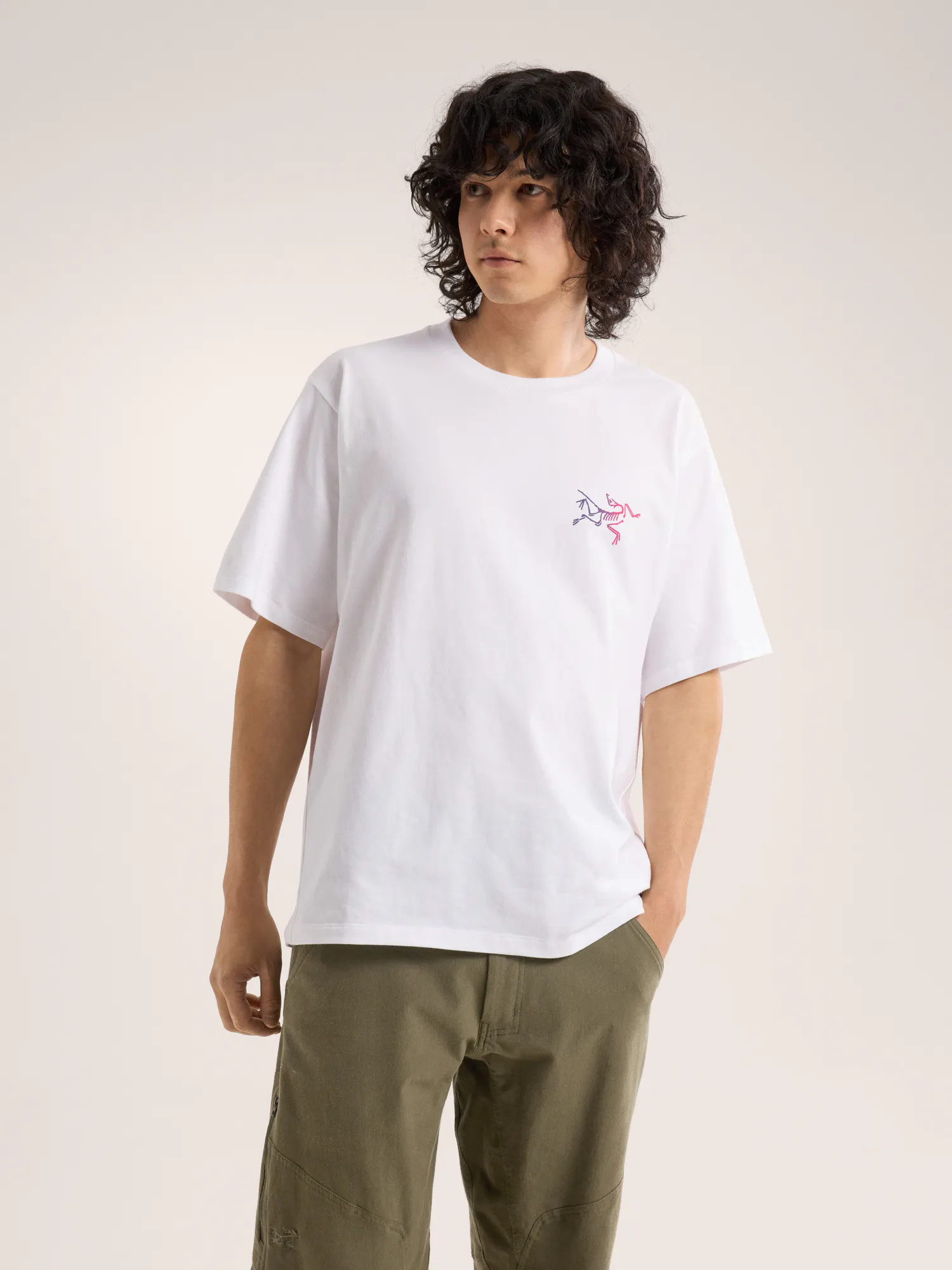 Kragg Cotton Logo Shirt SS Men