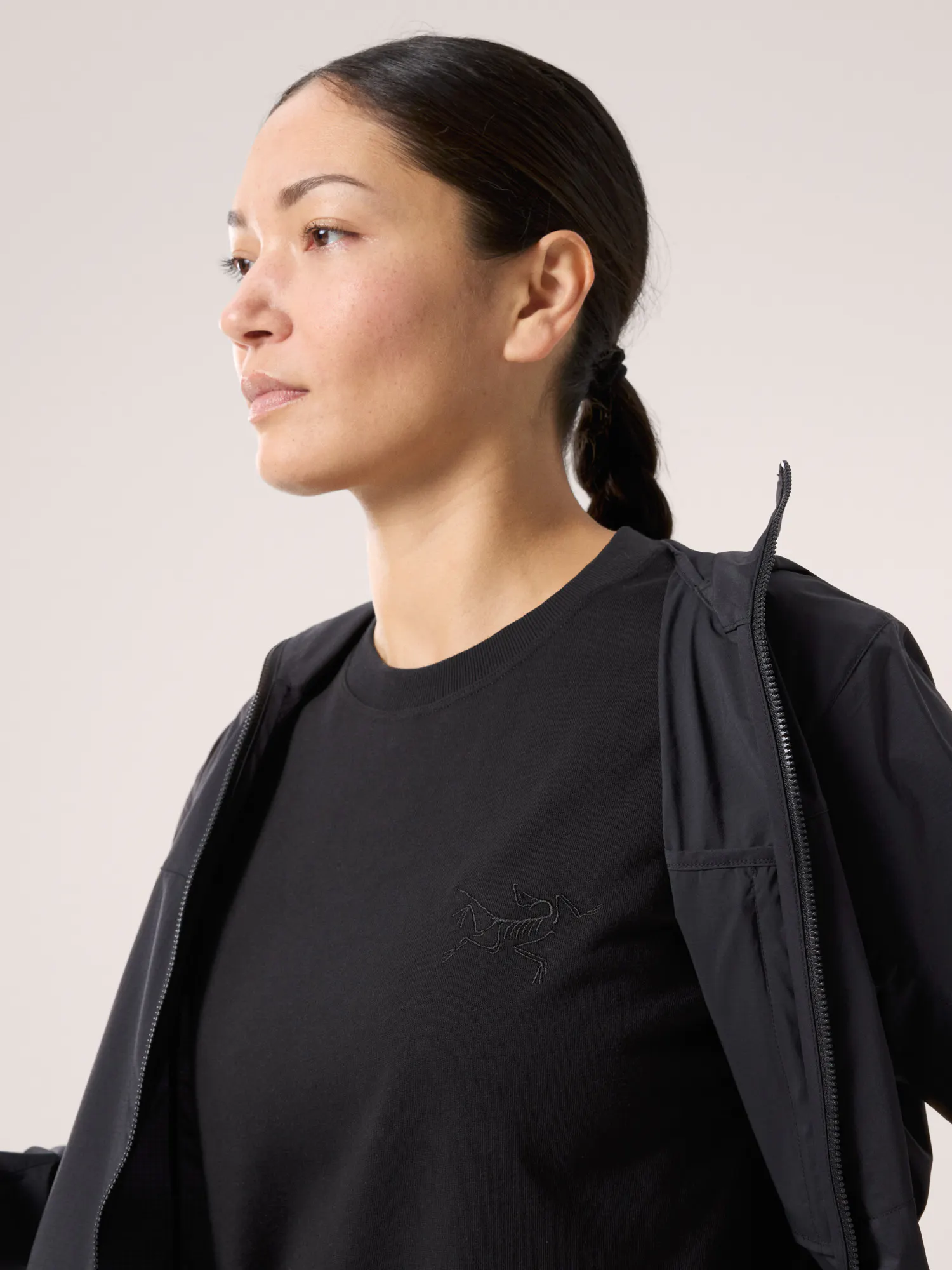 Arc'teryx Women's Kragg Cotton Little Bird Short Sleeve Crew - Rune / Solaris