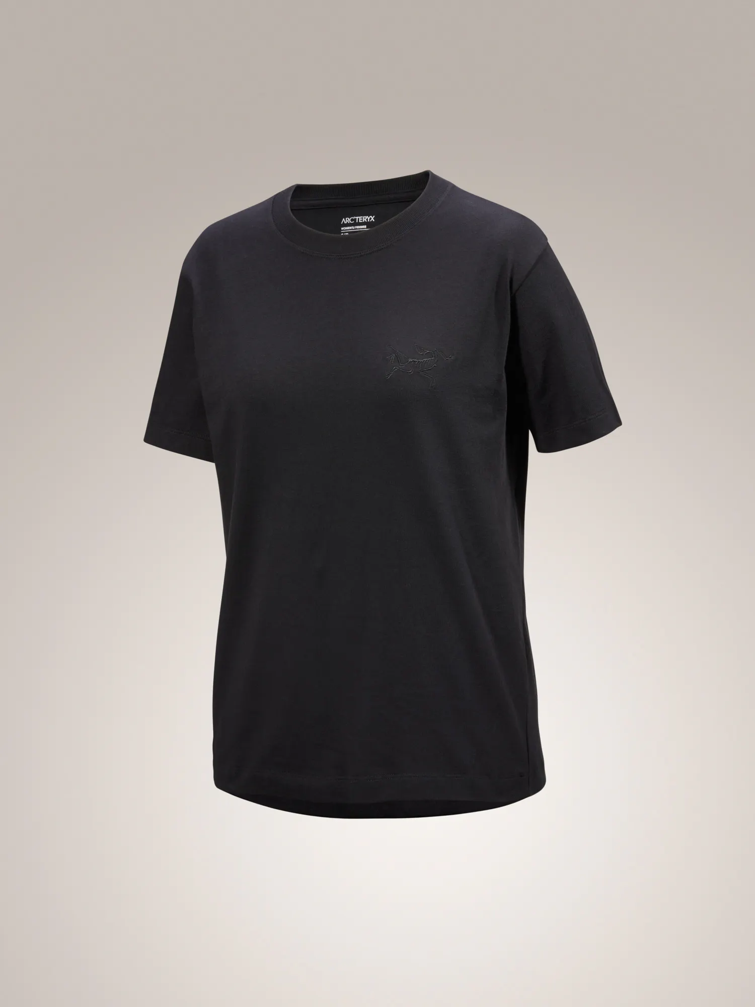 Arc'teryx Women's Kragg Cotton Little Bird Short Sleeve Crew - Black
