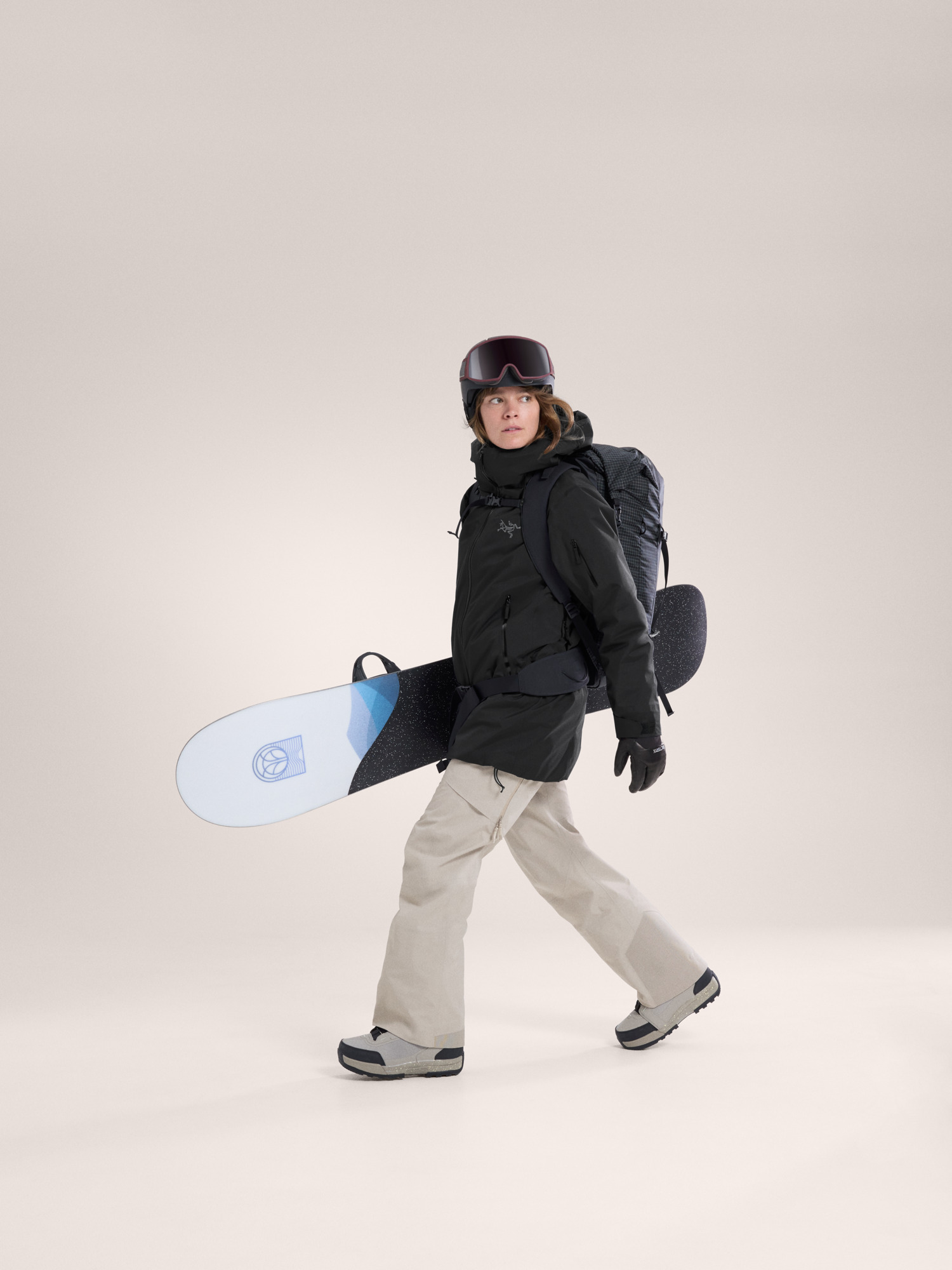 Sentinel Insulated Jacket Women's Black Full Body