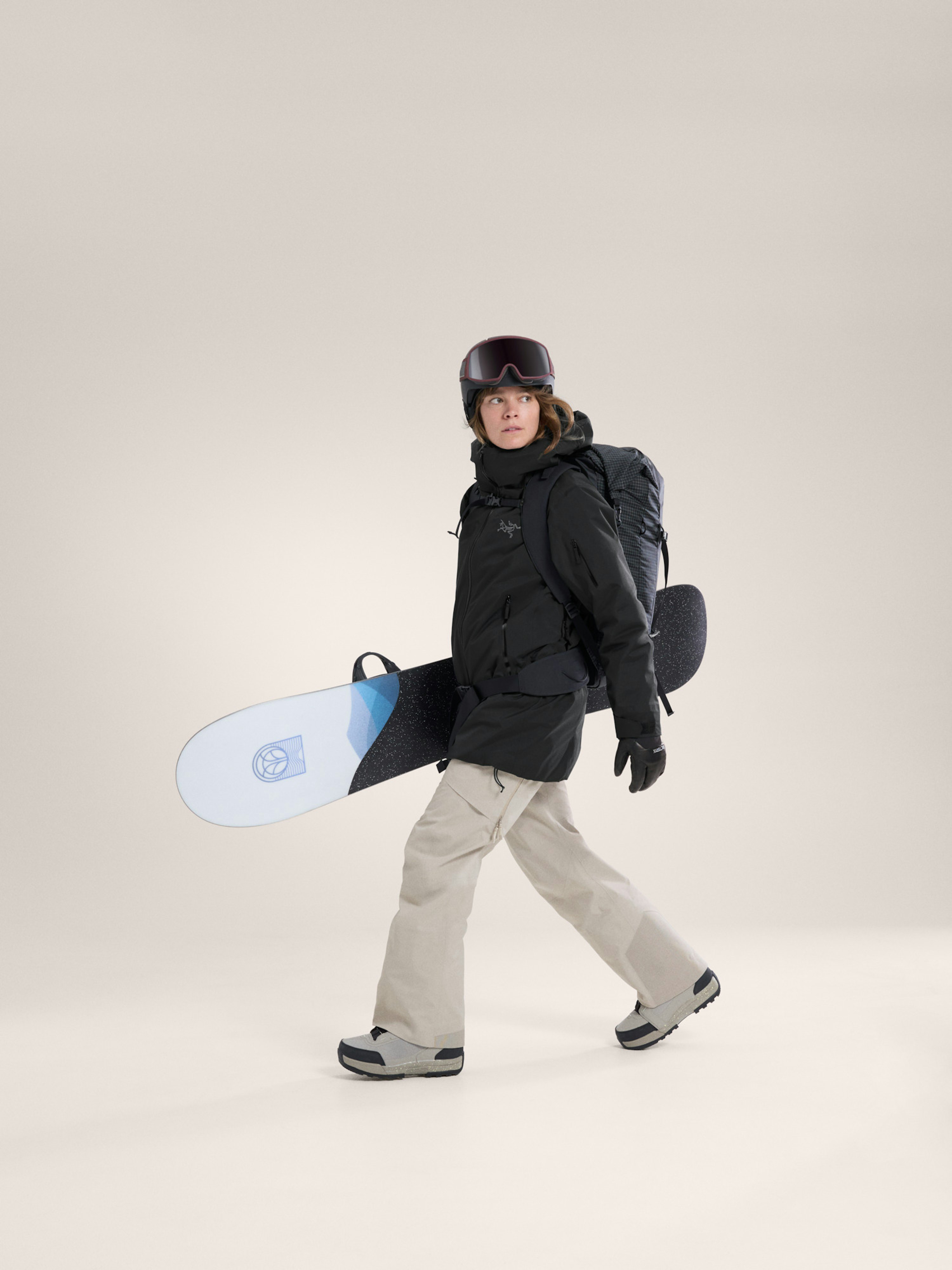 Sentinel Insulated Jacket Women's Black Full Body