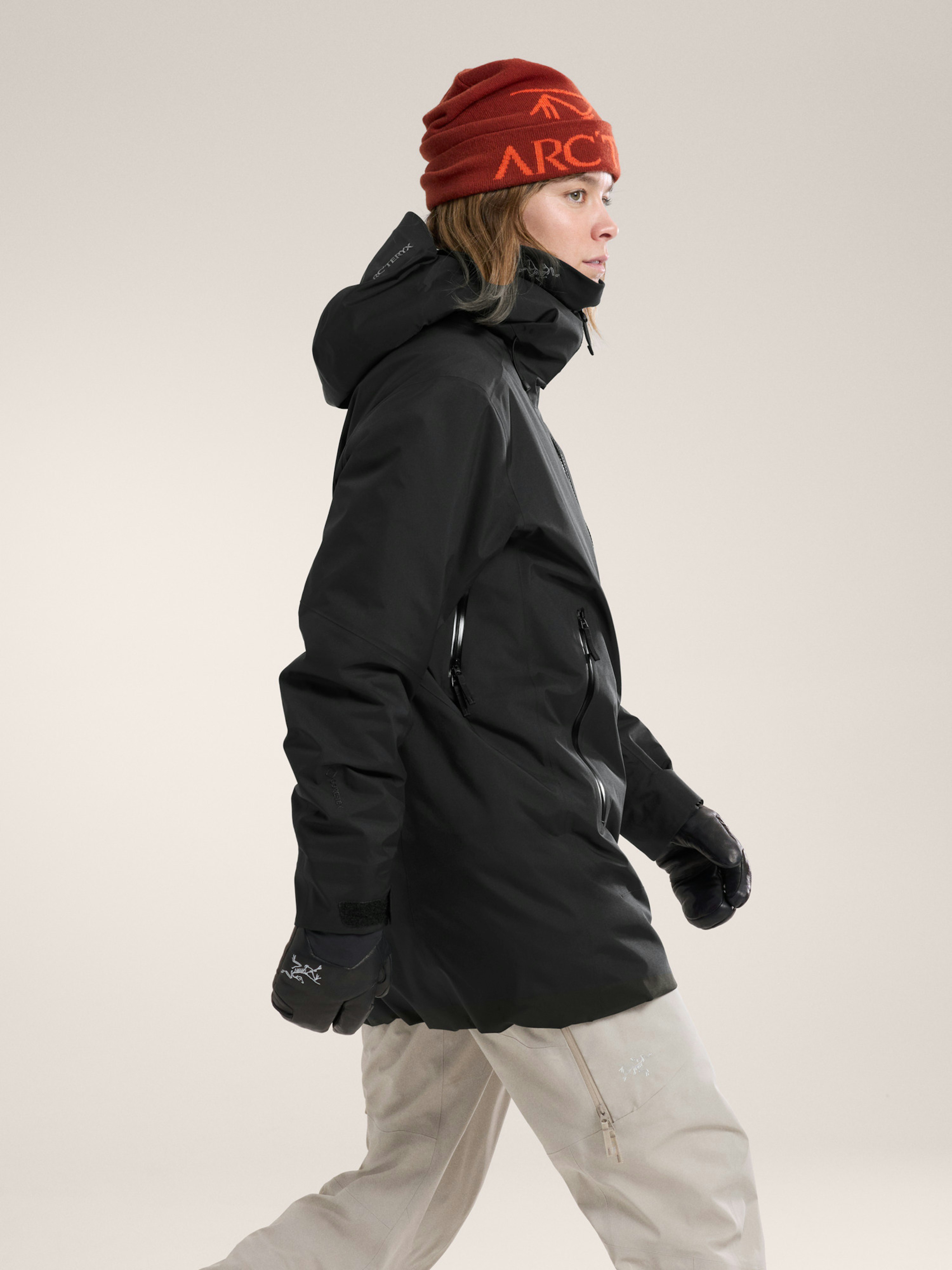 Sentinel Insulated Jacket Women's Black Side View