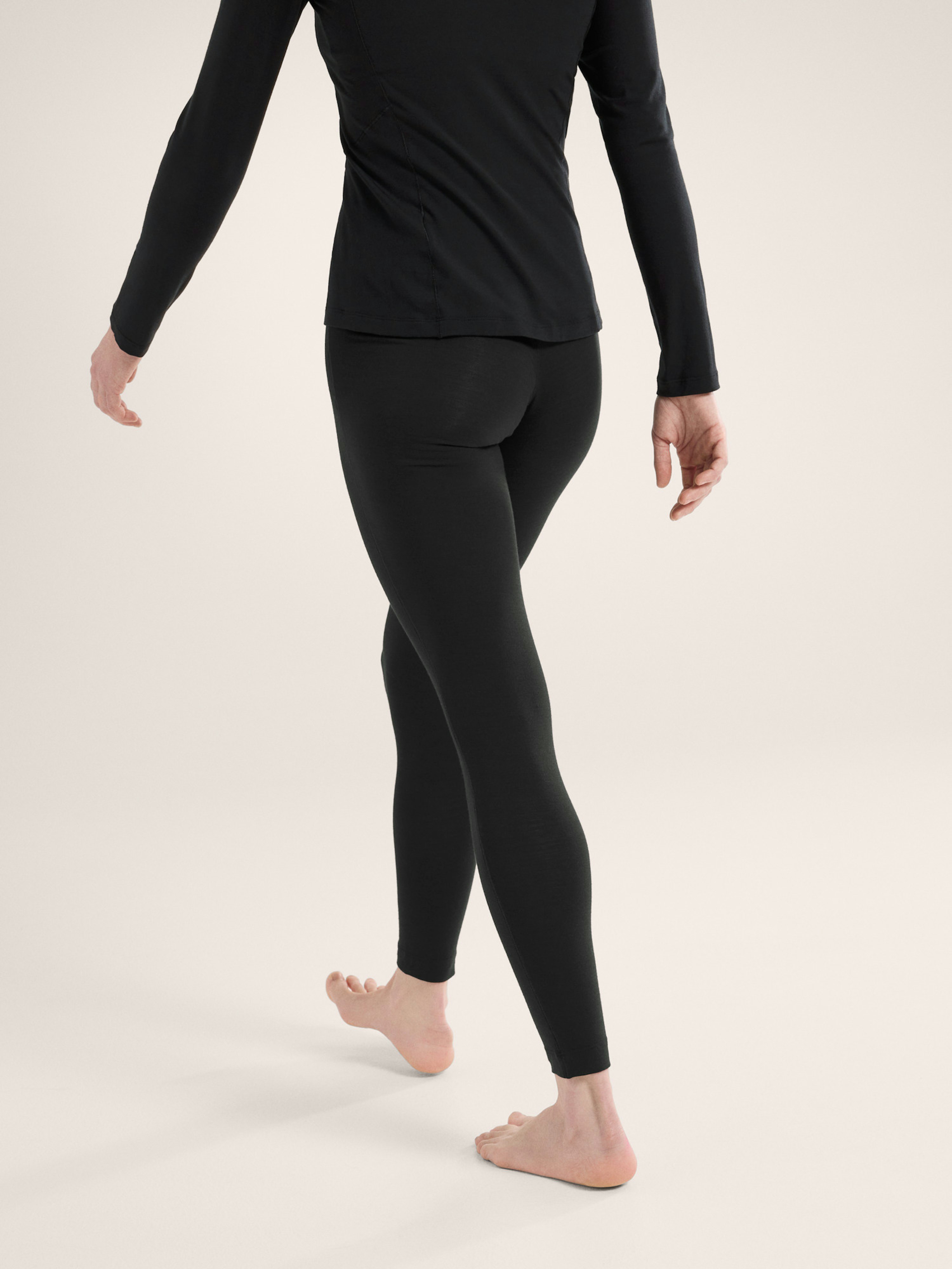 Satoro SL Merino Wool Bottom Women's Black Back View