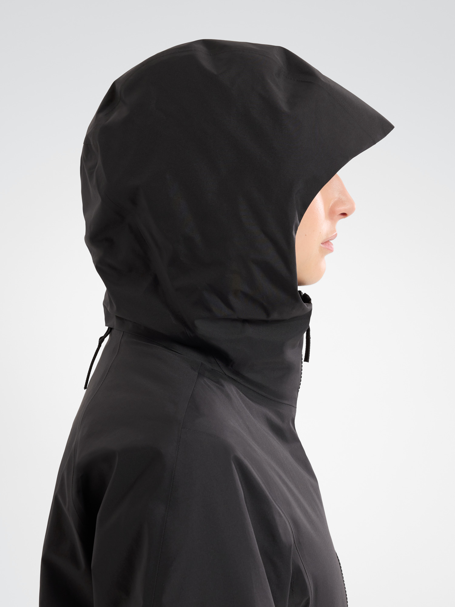 Entasis Insulated Coat Women's Black Detail 3