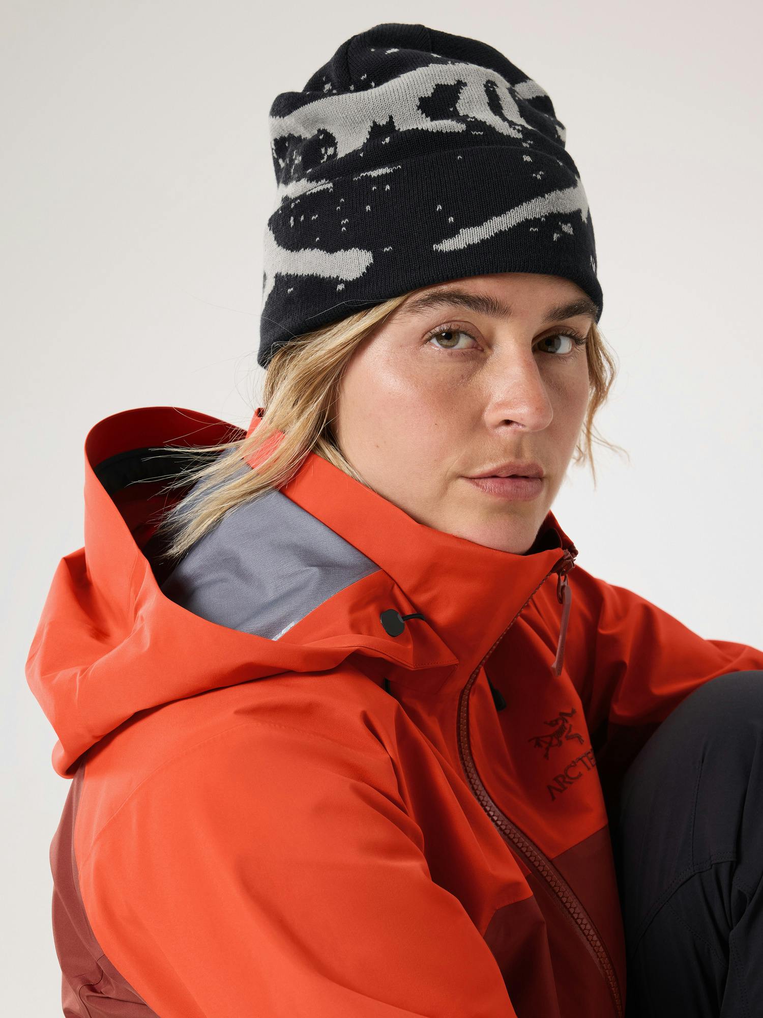 アークテリクスグロットトークgrotto toque black/void