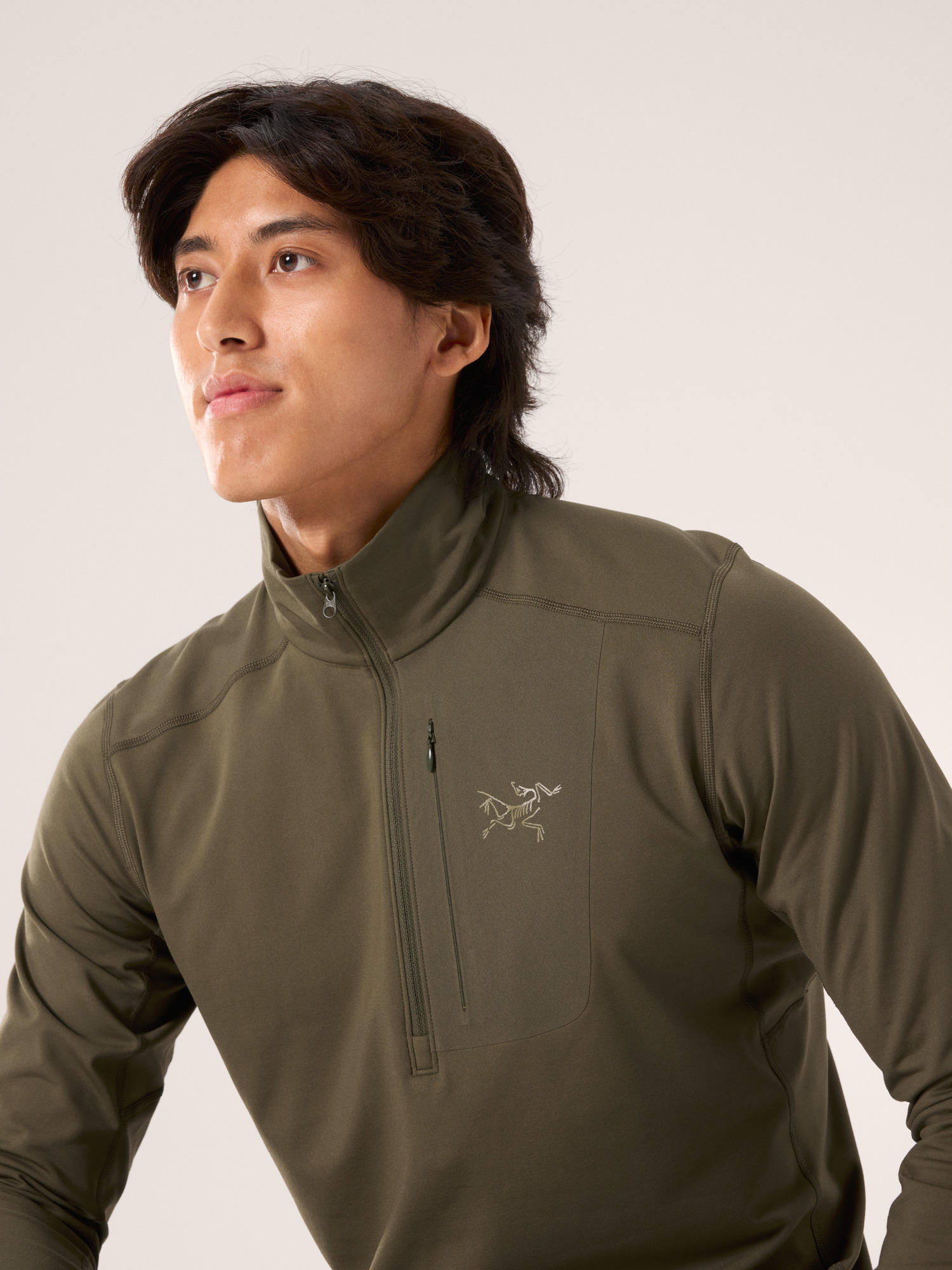 Rho LT Zip Neck Men's | Arc'teryx