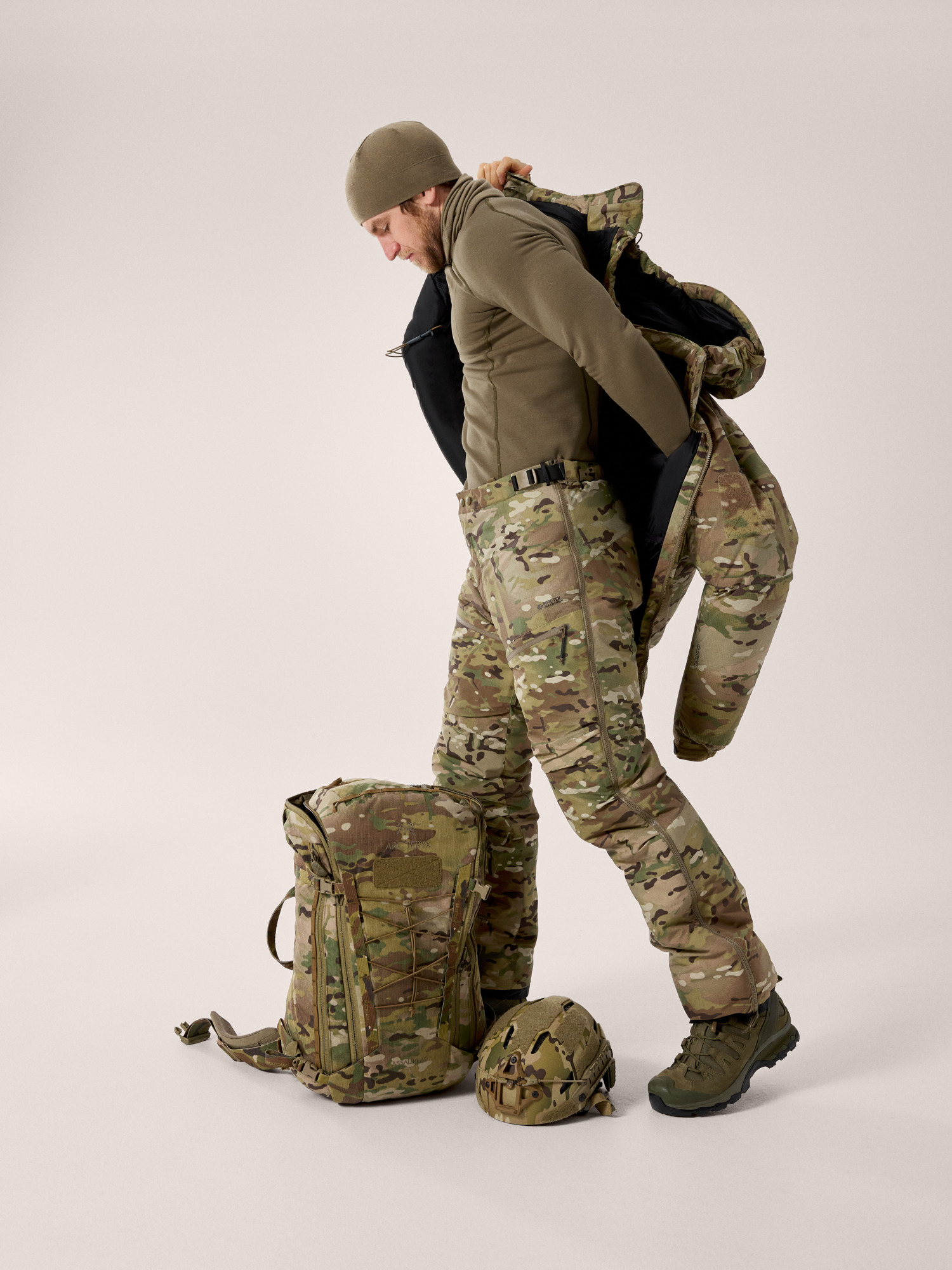 Cold WX Zip Neck SV Crocodile Full Body