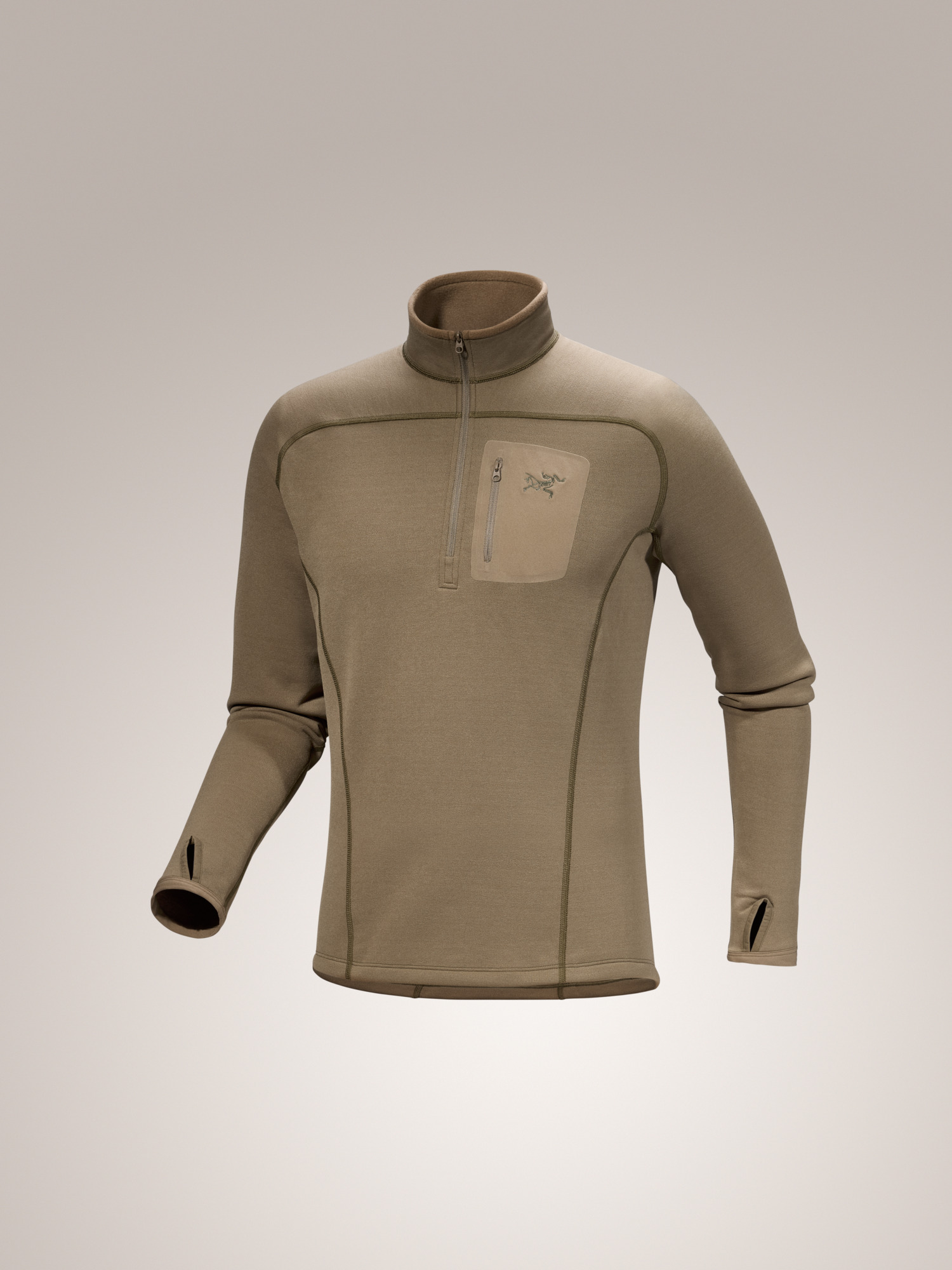 Cold WX Zip Neck SV Crocodile 