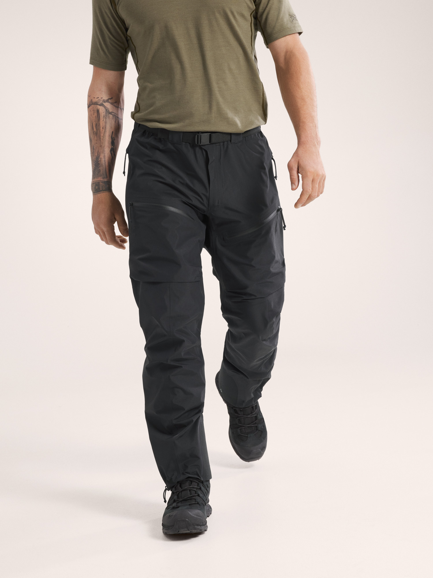Alpha Pant Gen 2 Black Front View