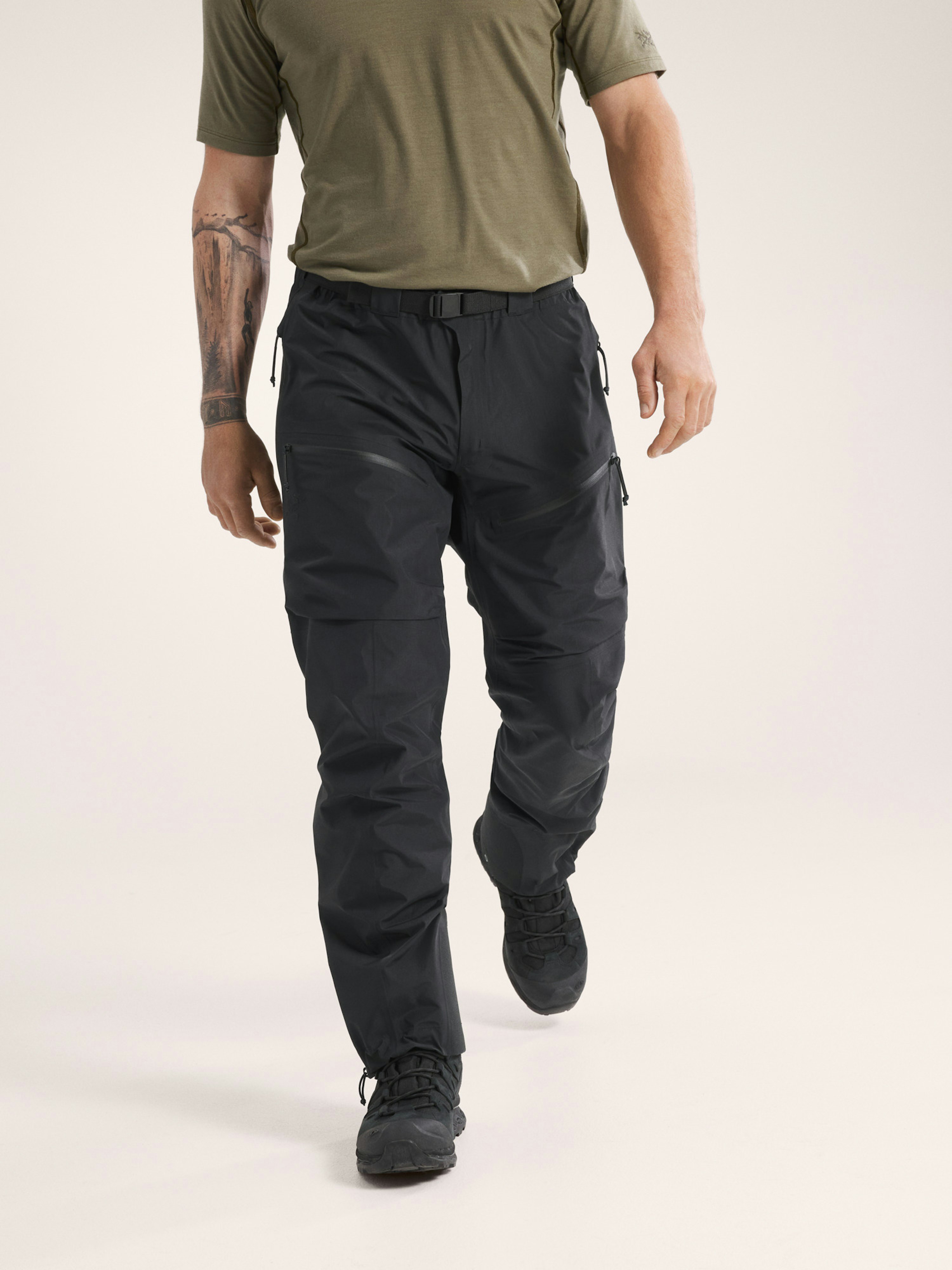 Alpha Pant Gen 2 Black Front View
